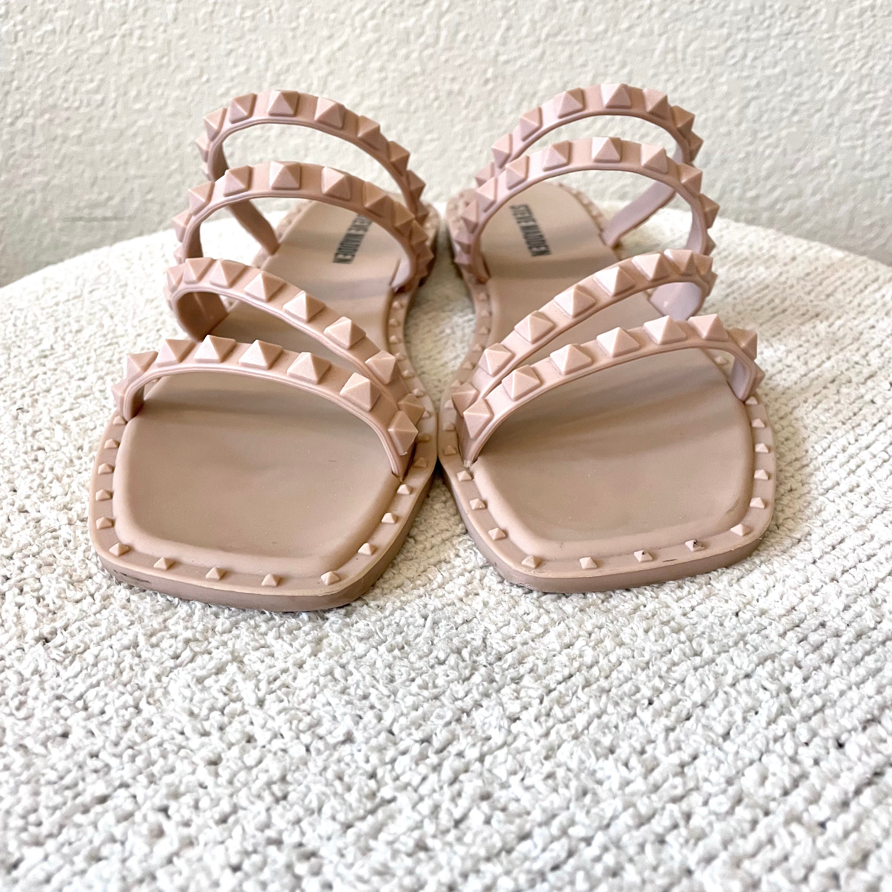 Studded Jelly Sandal