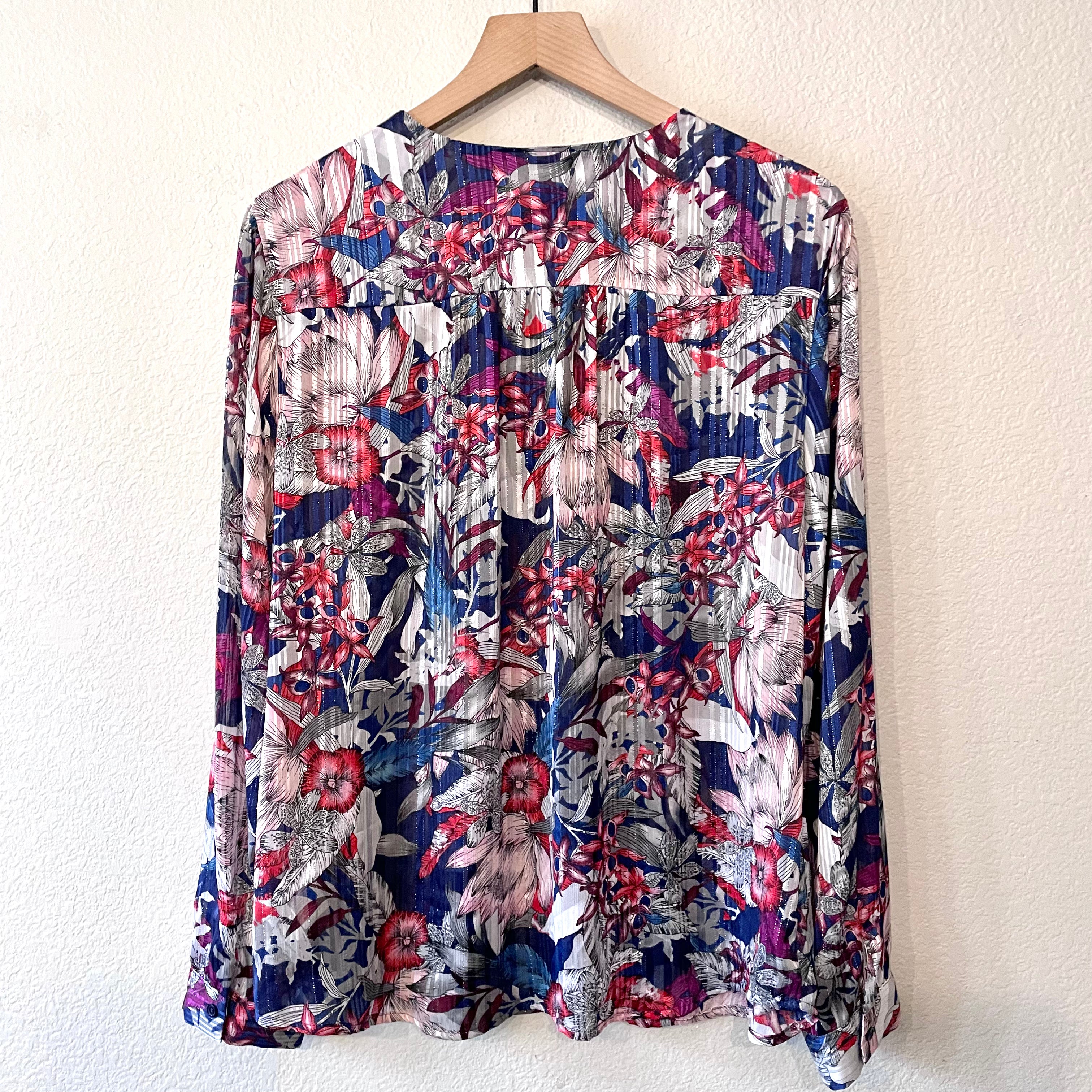 Floral Tassel Top