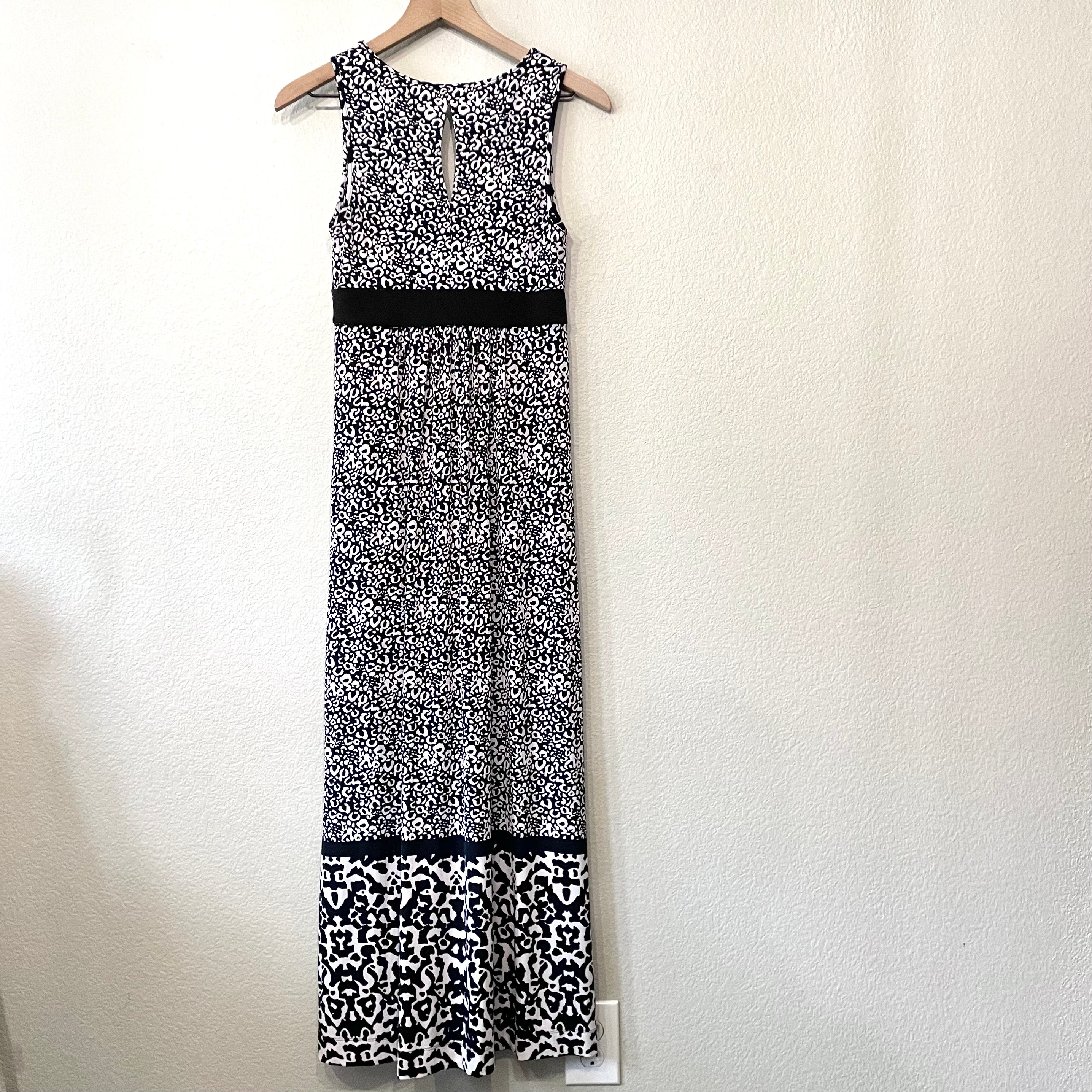 Pebble Print Maxi Dress