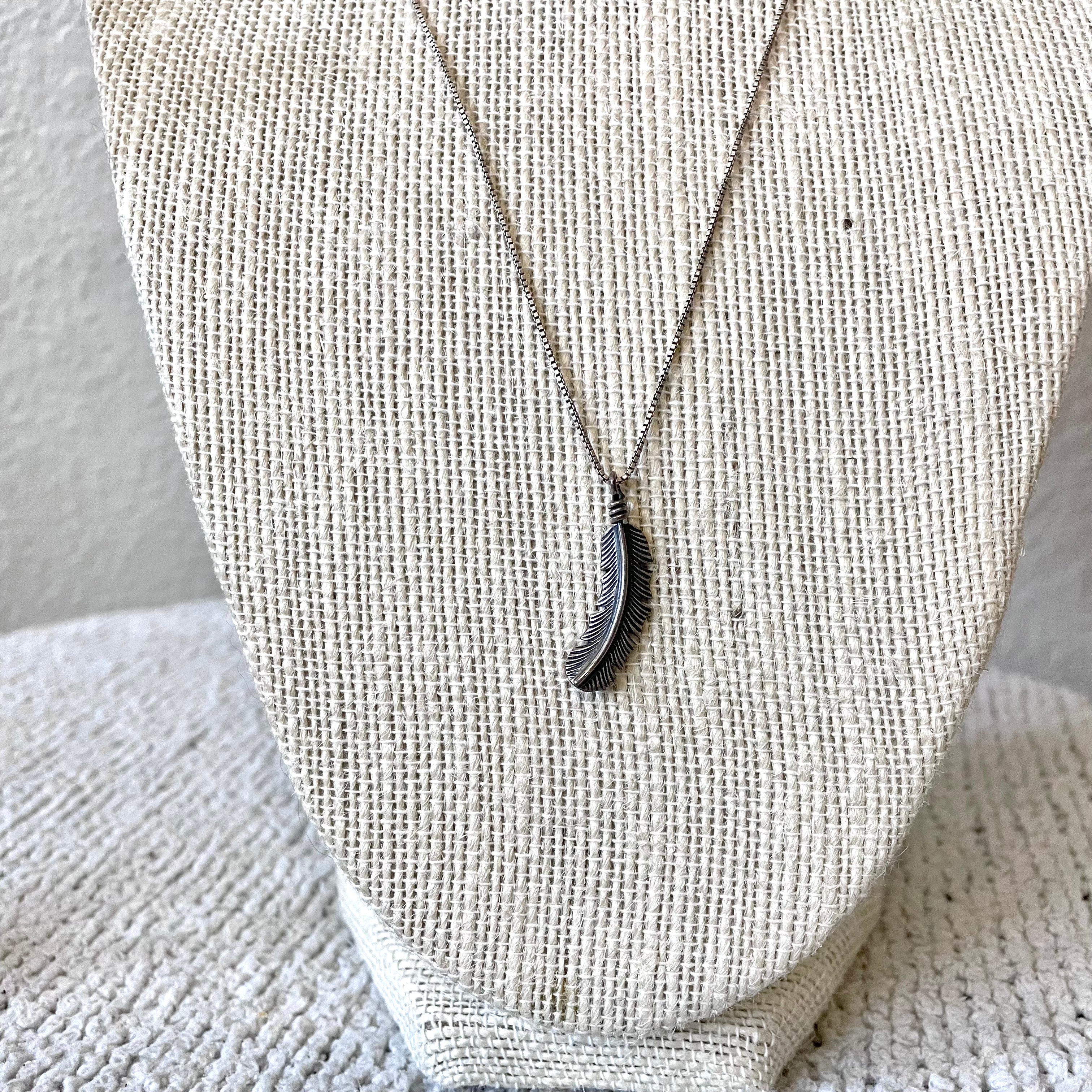 Sterling Silver Feather Set