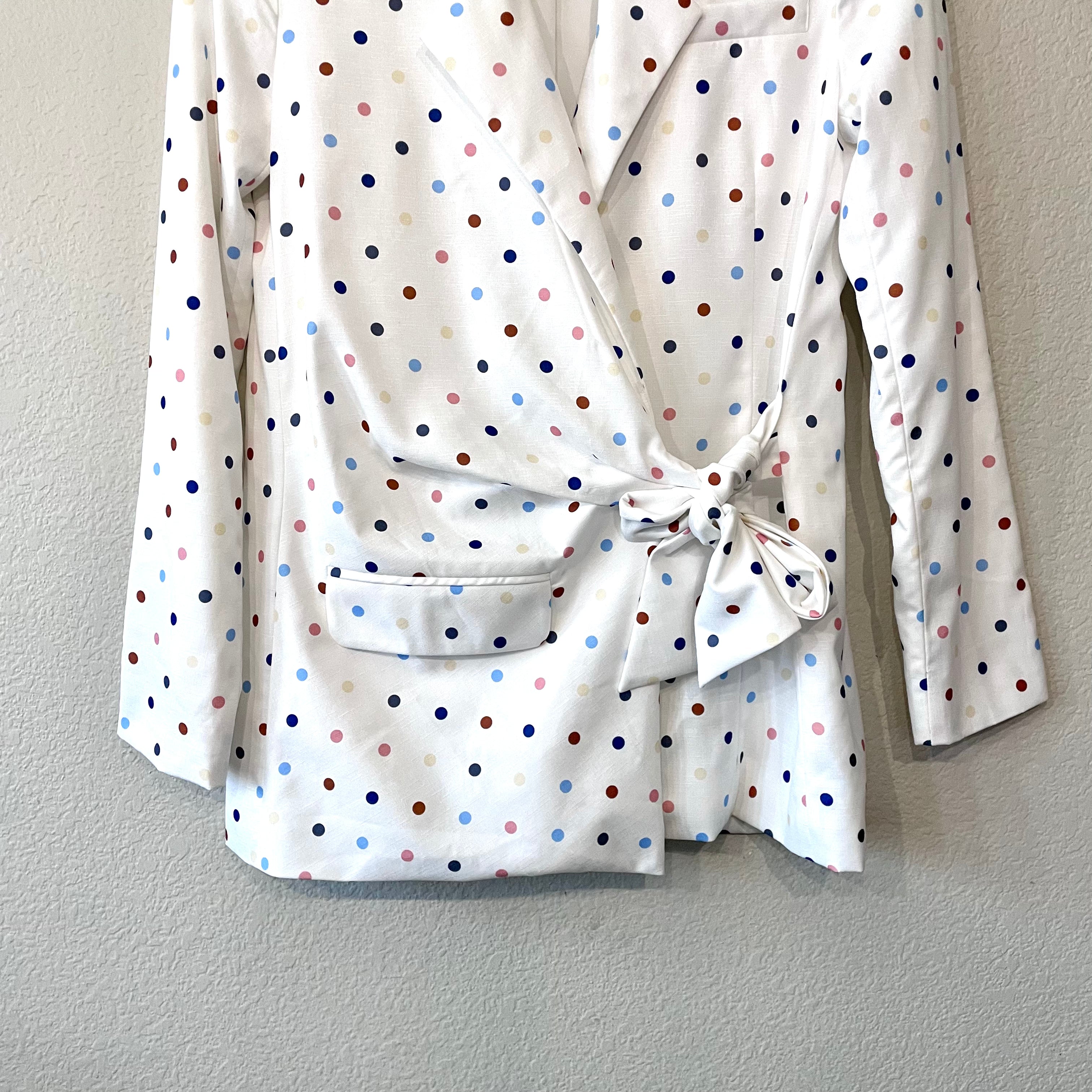 Polka Dot Blazer