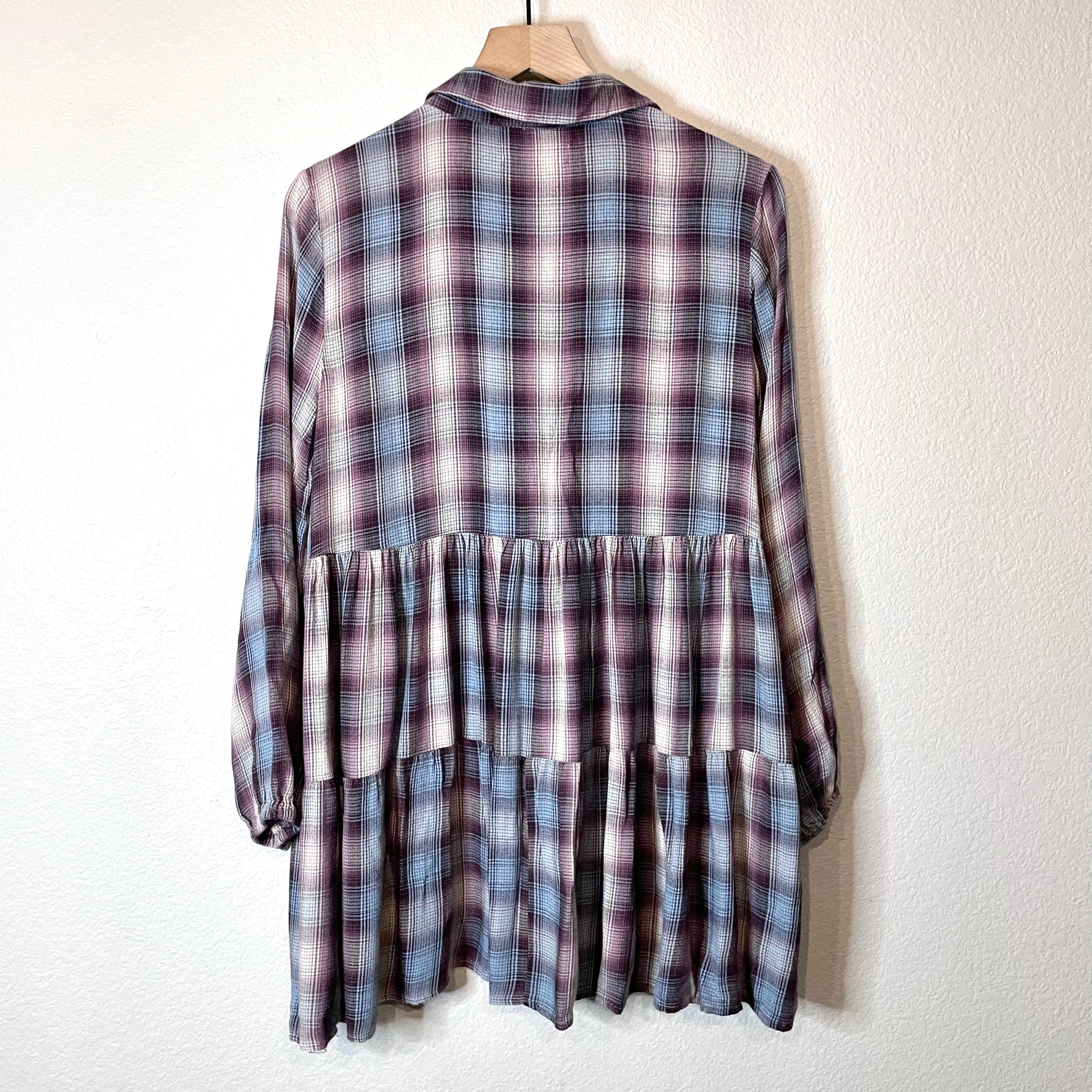 Plaid Flannel Tunic