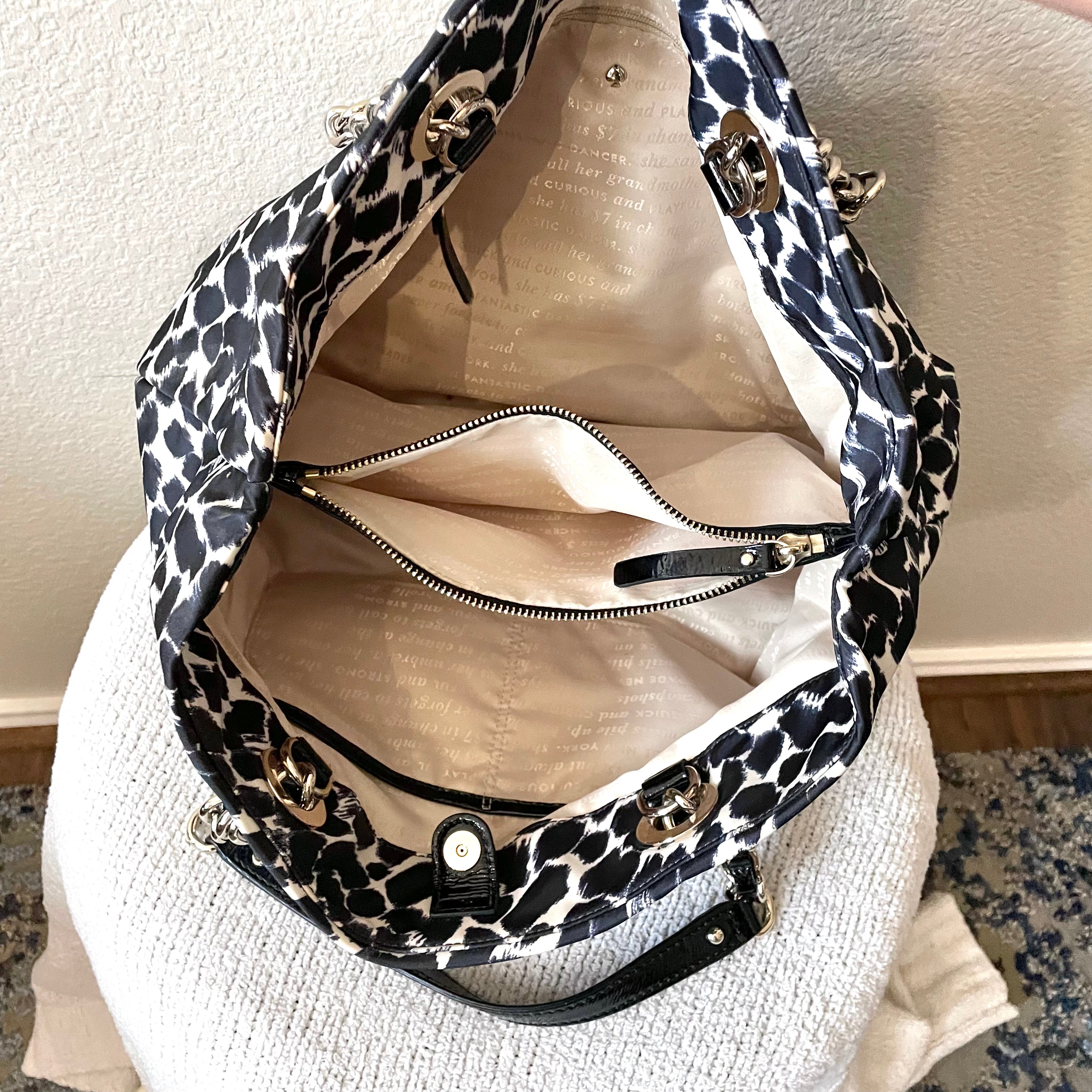 Animal Print Shoulder Bag