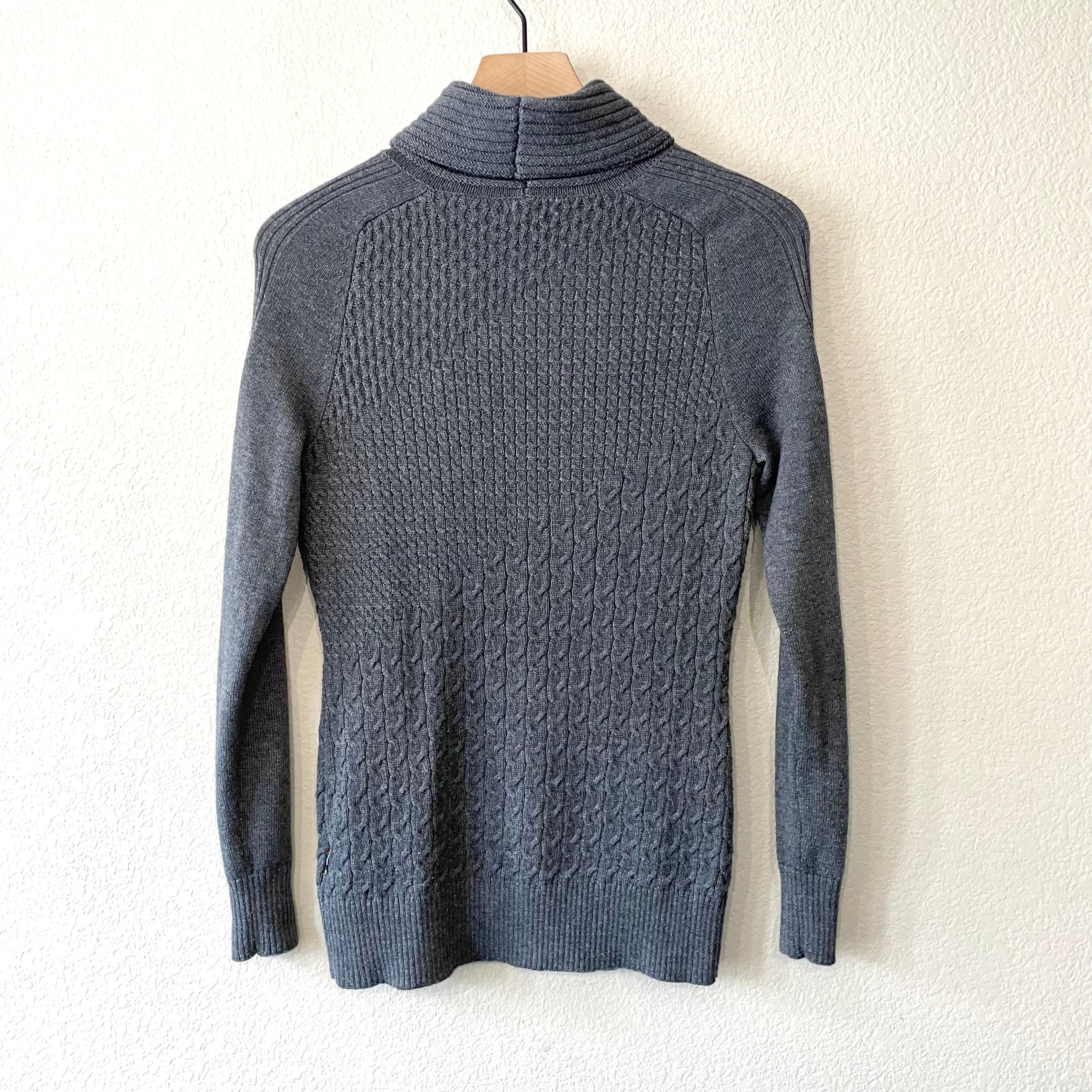 Cable Knit Turtleneck Sweater