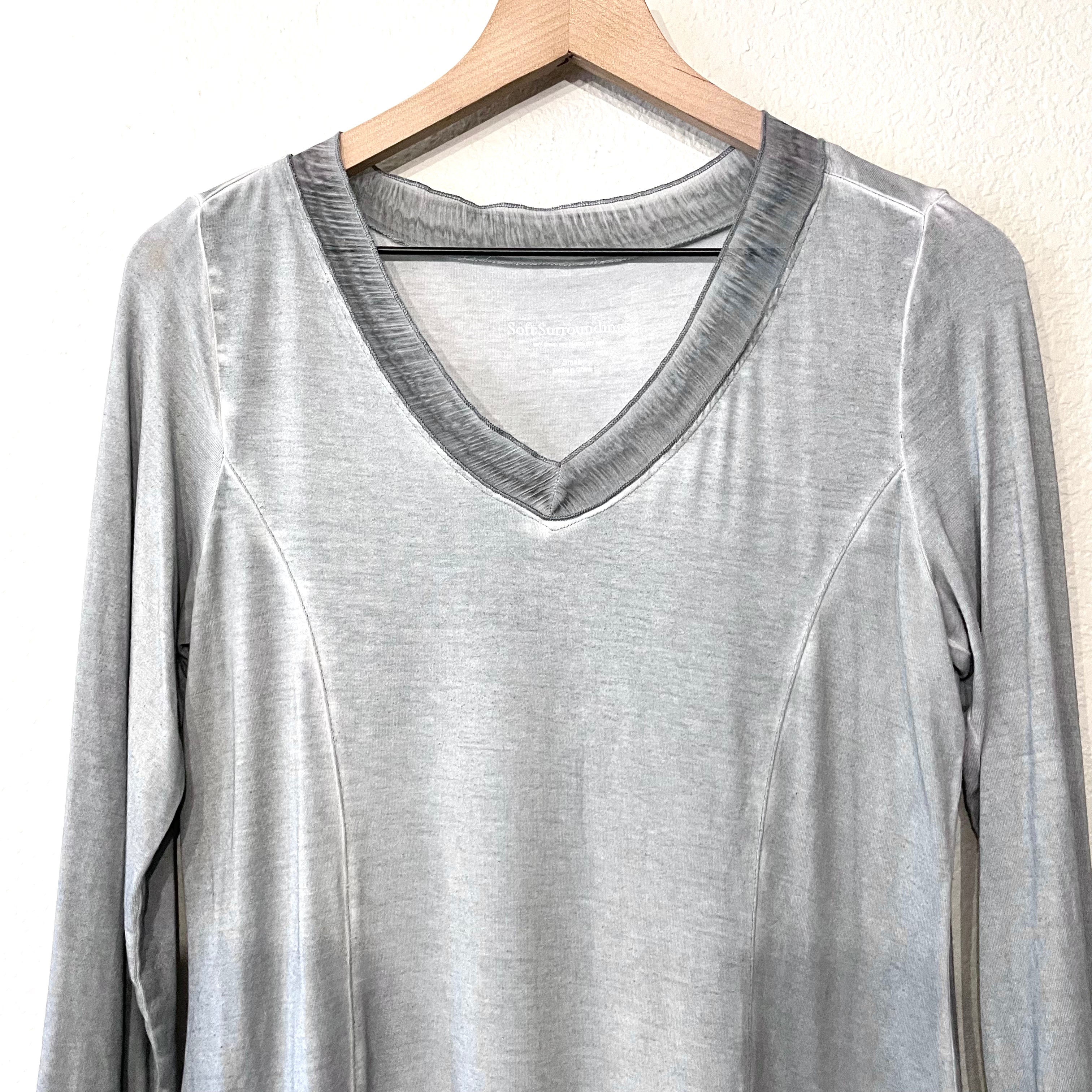 Fleur De Li Asymmetric Tunic