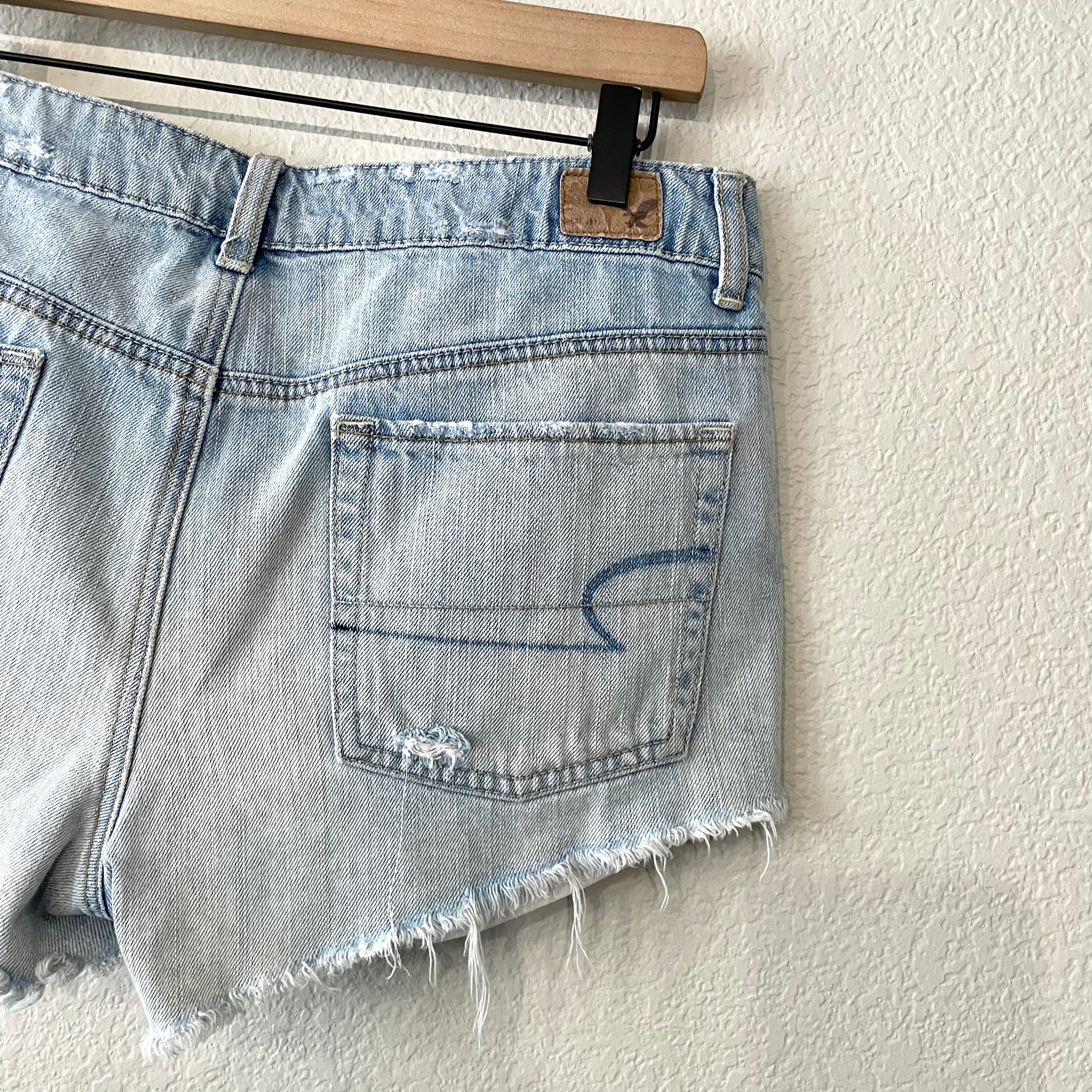 Distressed Cut Off Shorts