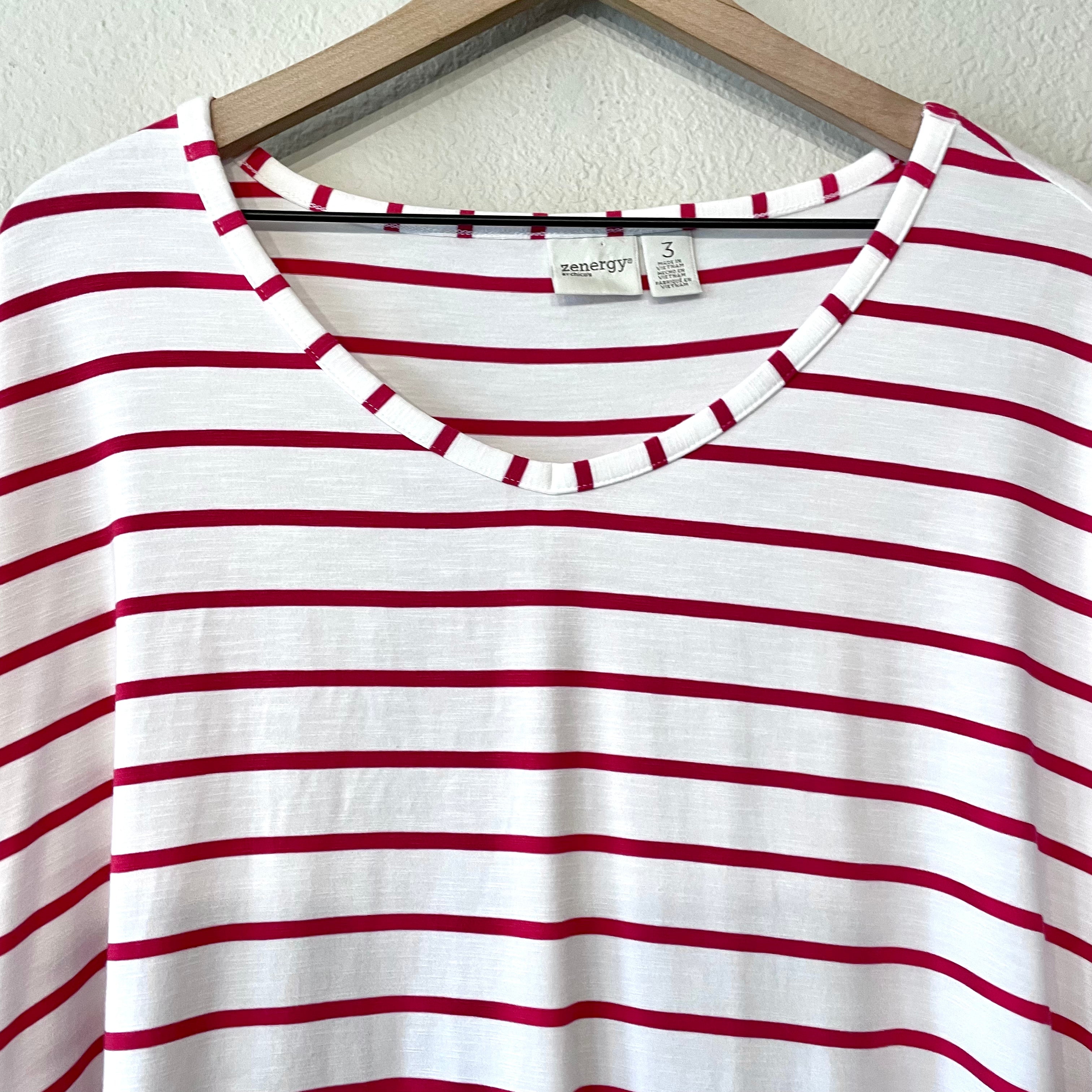 Striped Boxy Tee