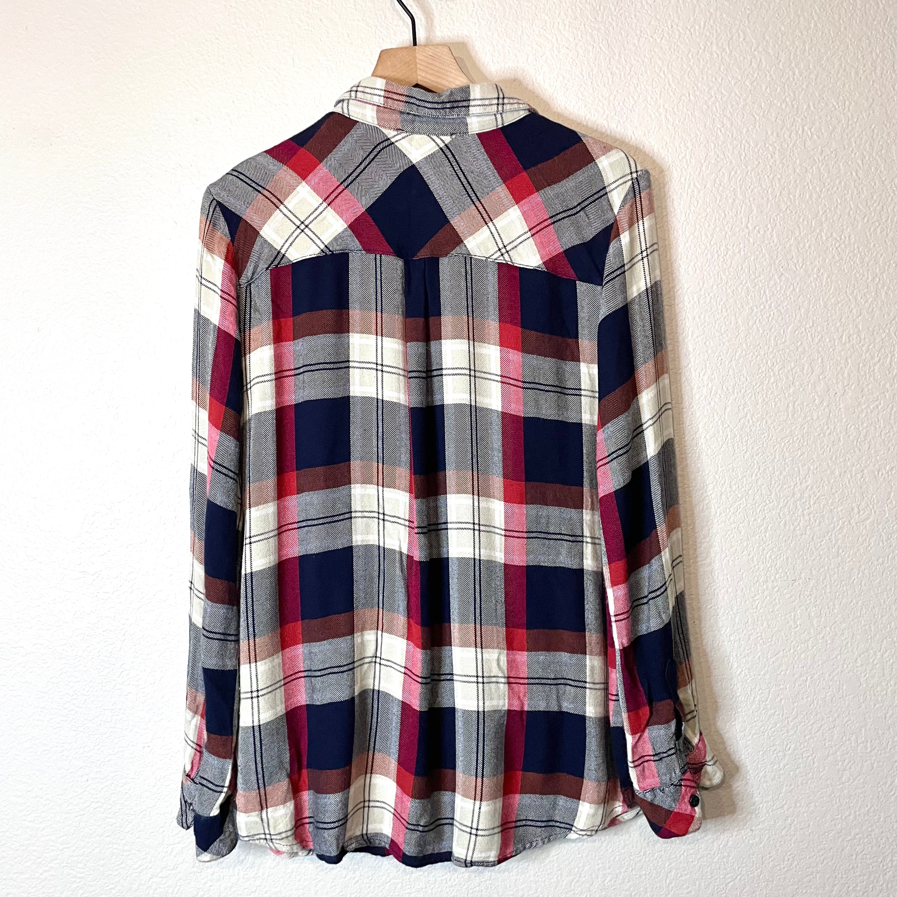 Plaid Flannel Button Down