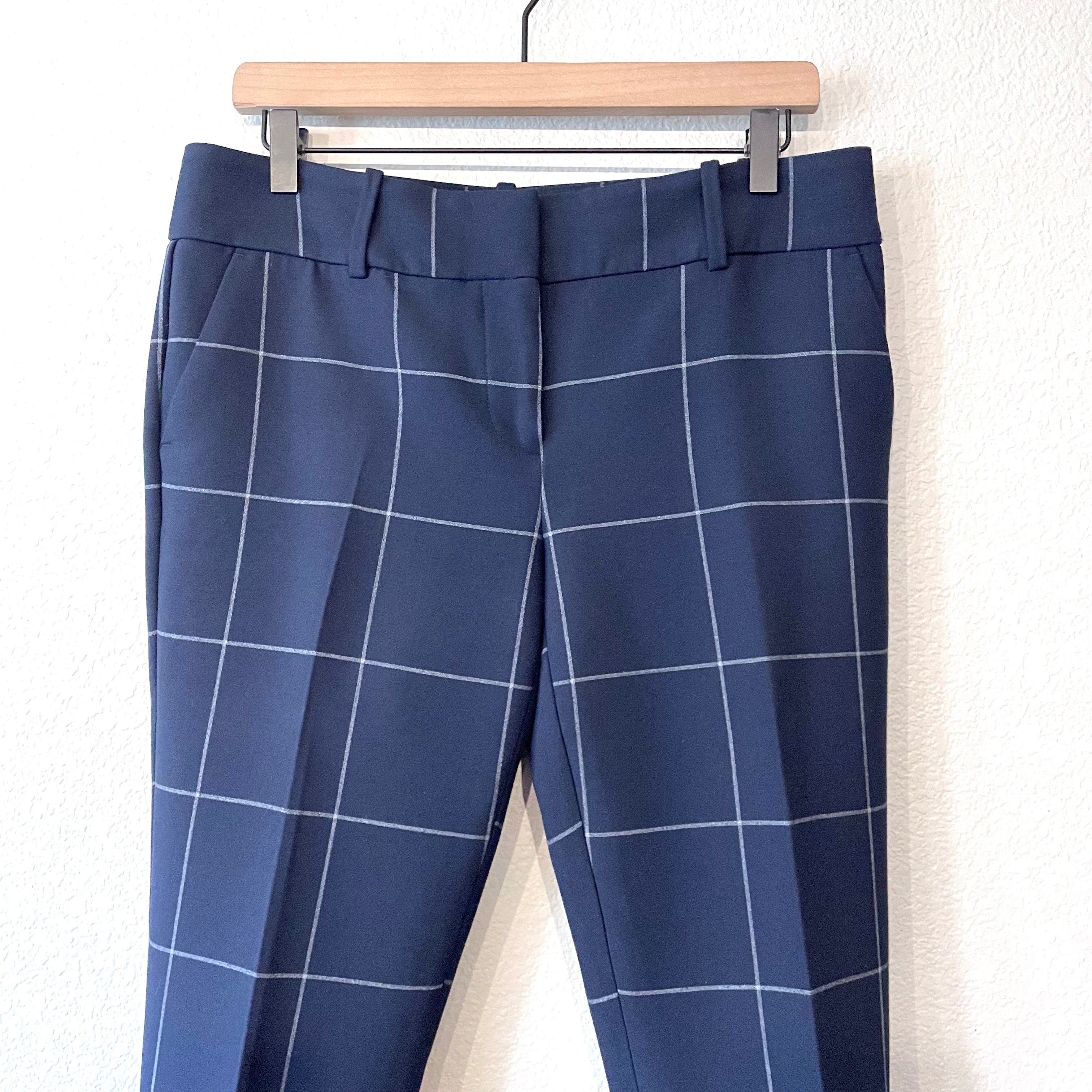 Windowpane Dress Pants