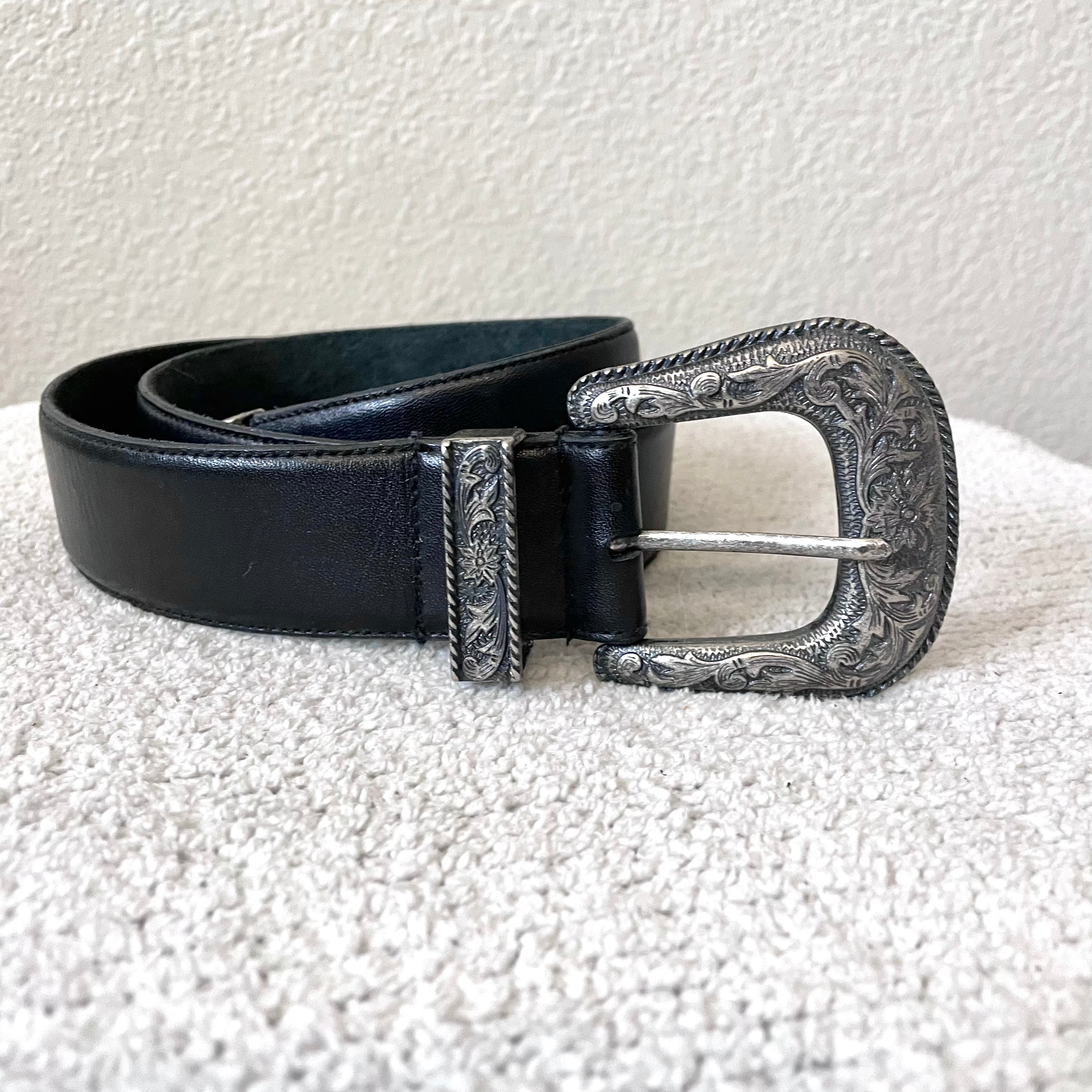 Leather Leaf Belt