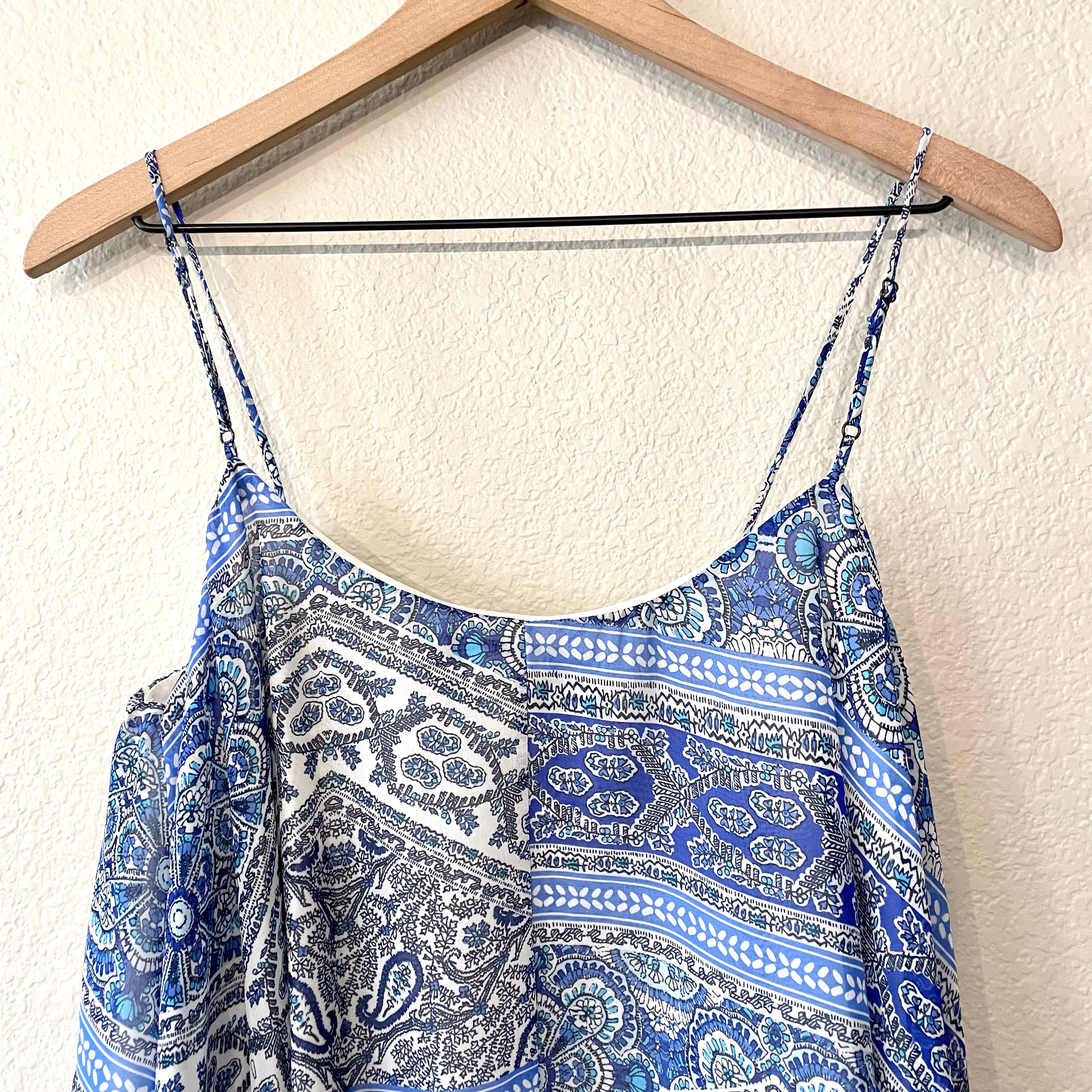 Crochet Bead Appliqué Top