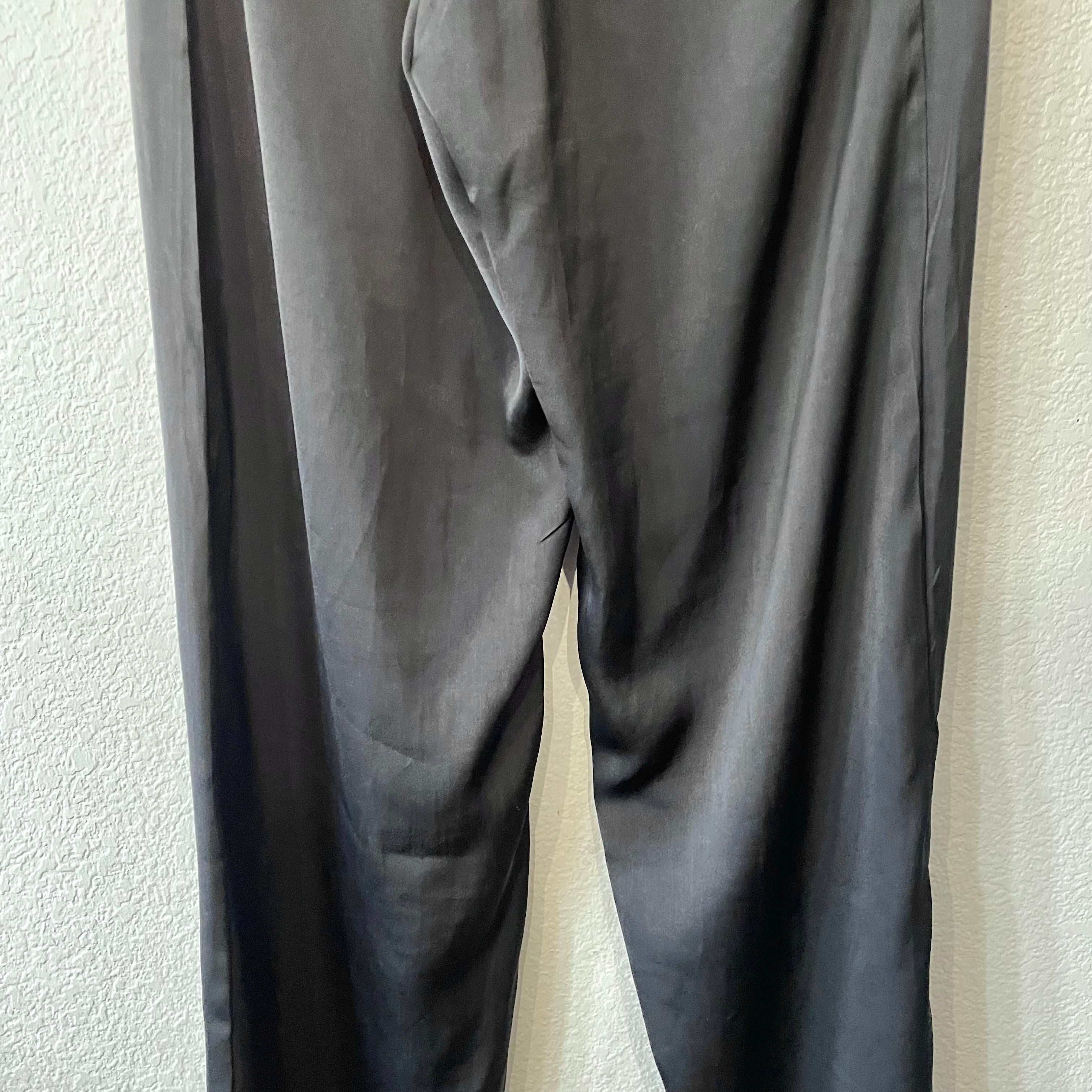 Satin Wide Leg Pants