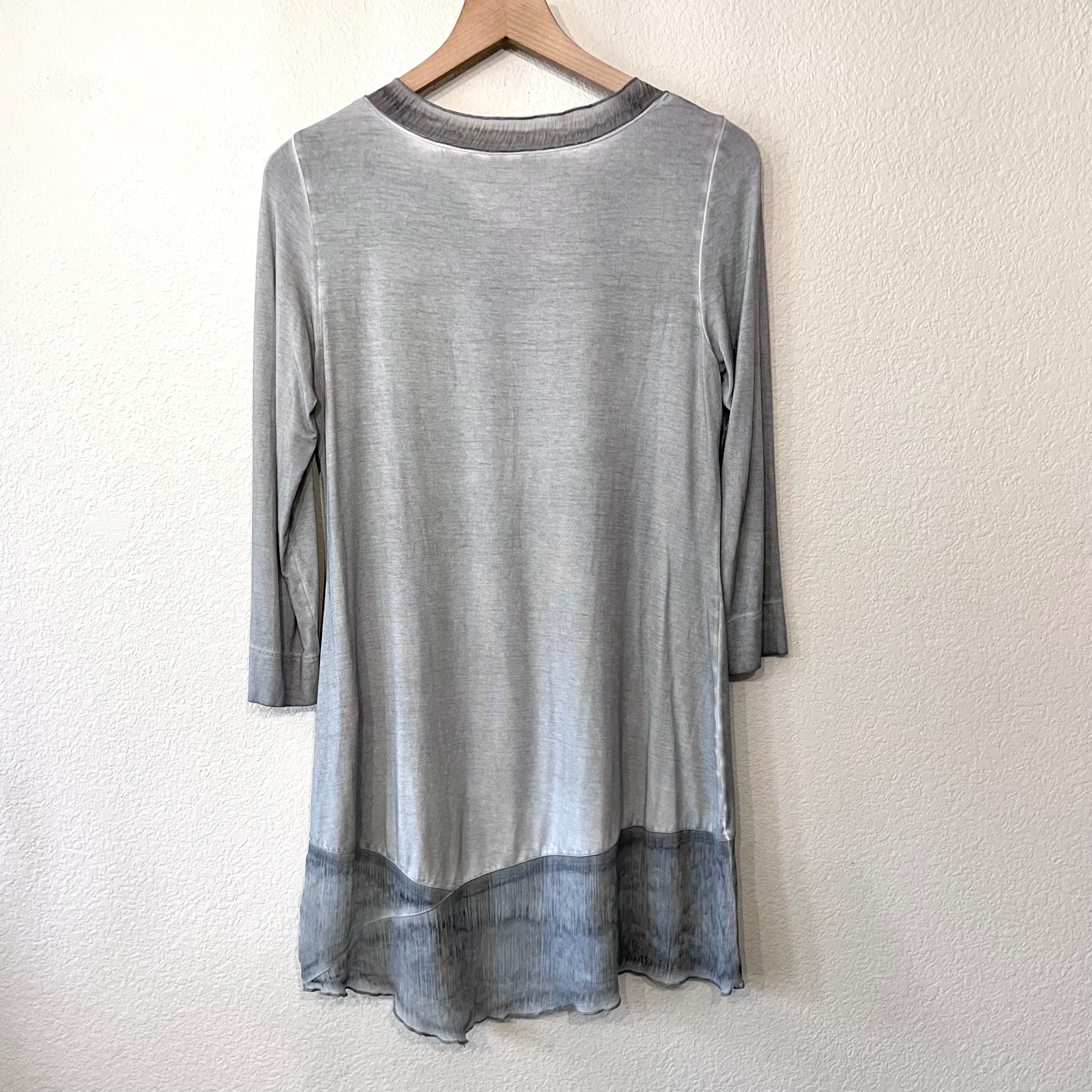 Fleur De Li Asymmetric Tunic