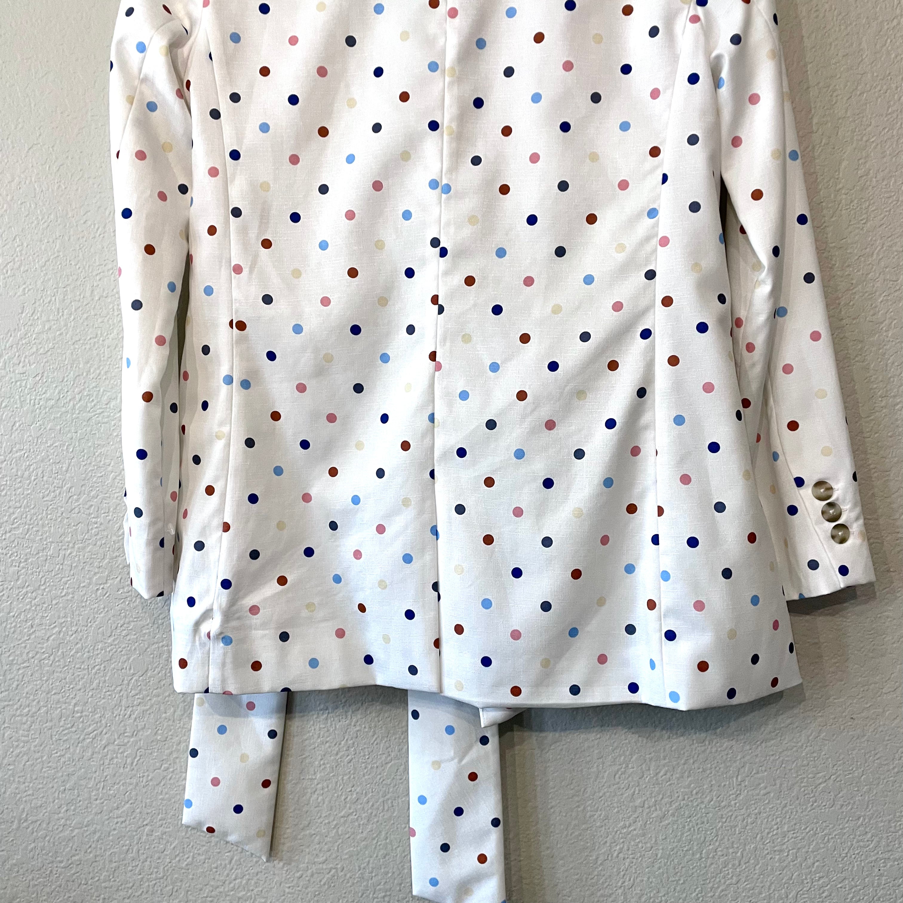 Polka Dot Blazer