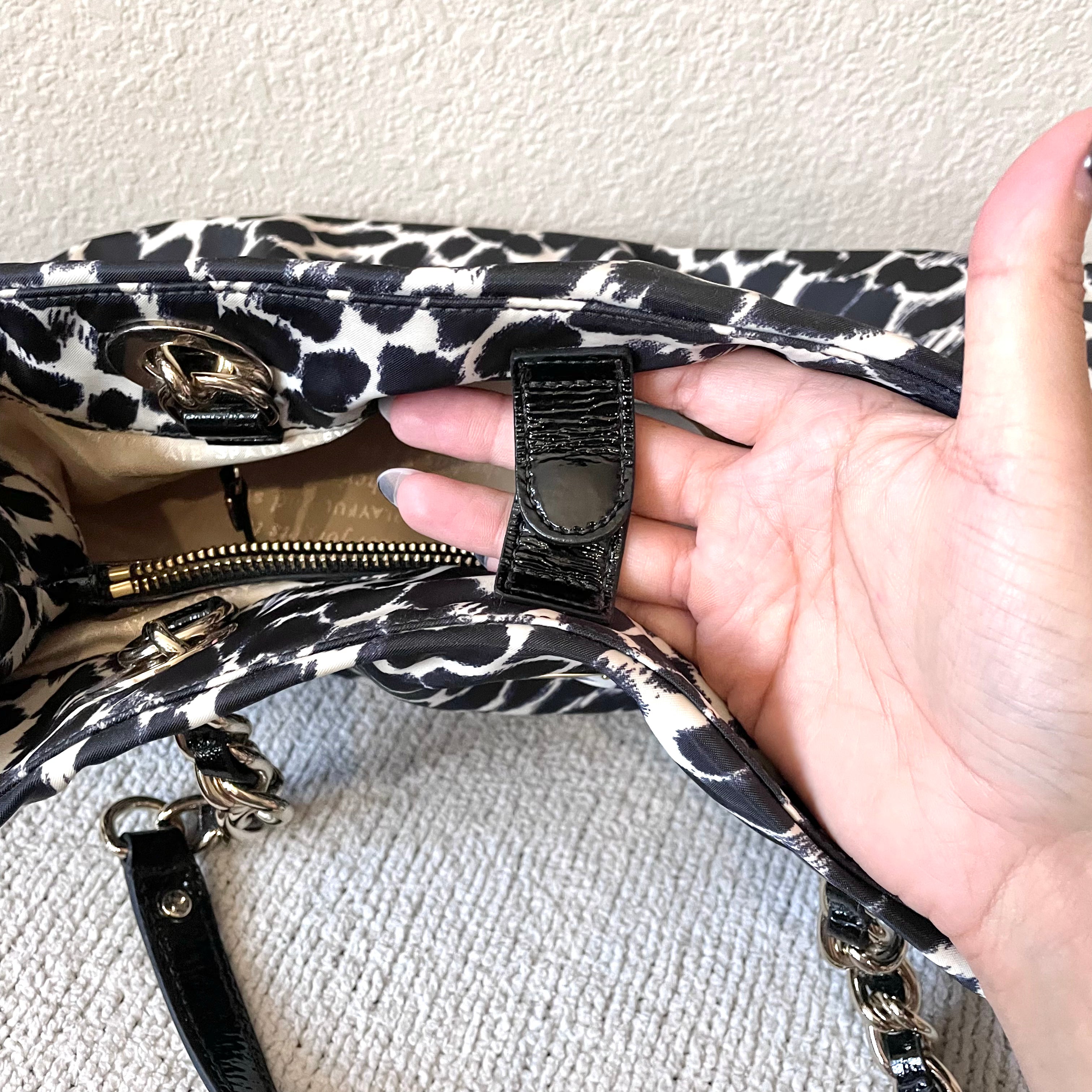 Animal Print Shoulder Bag