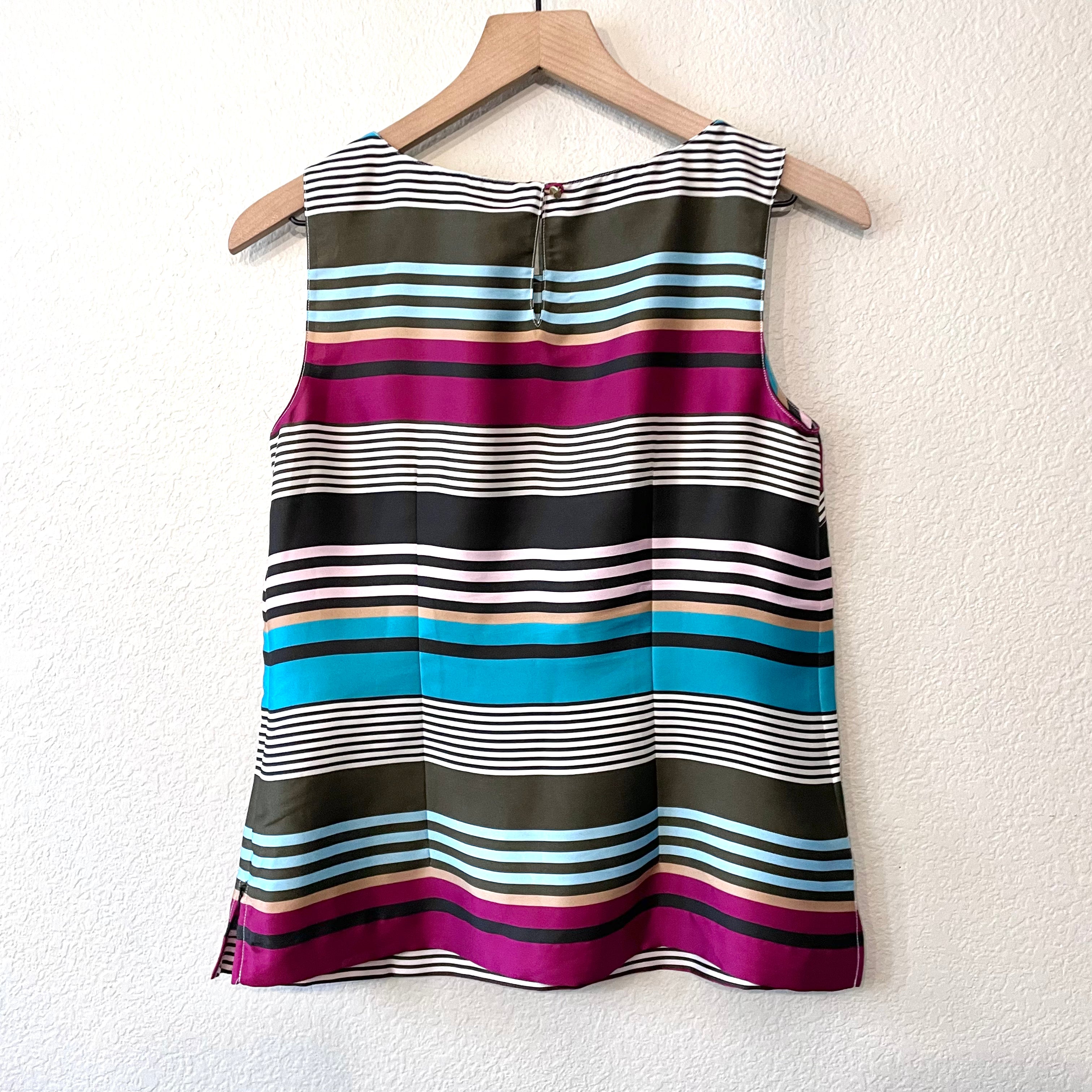 Striped Sleeveless Top