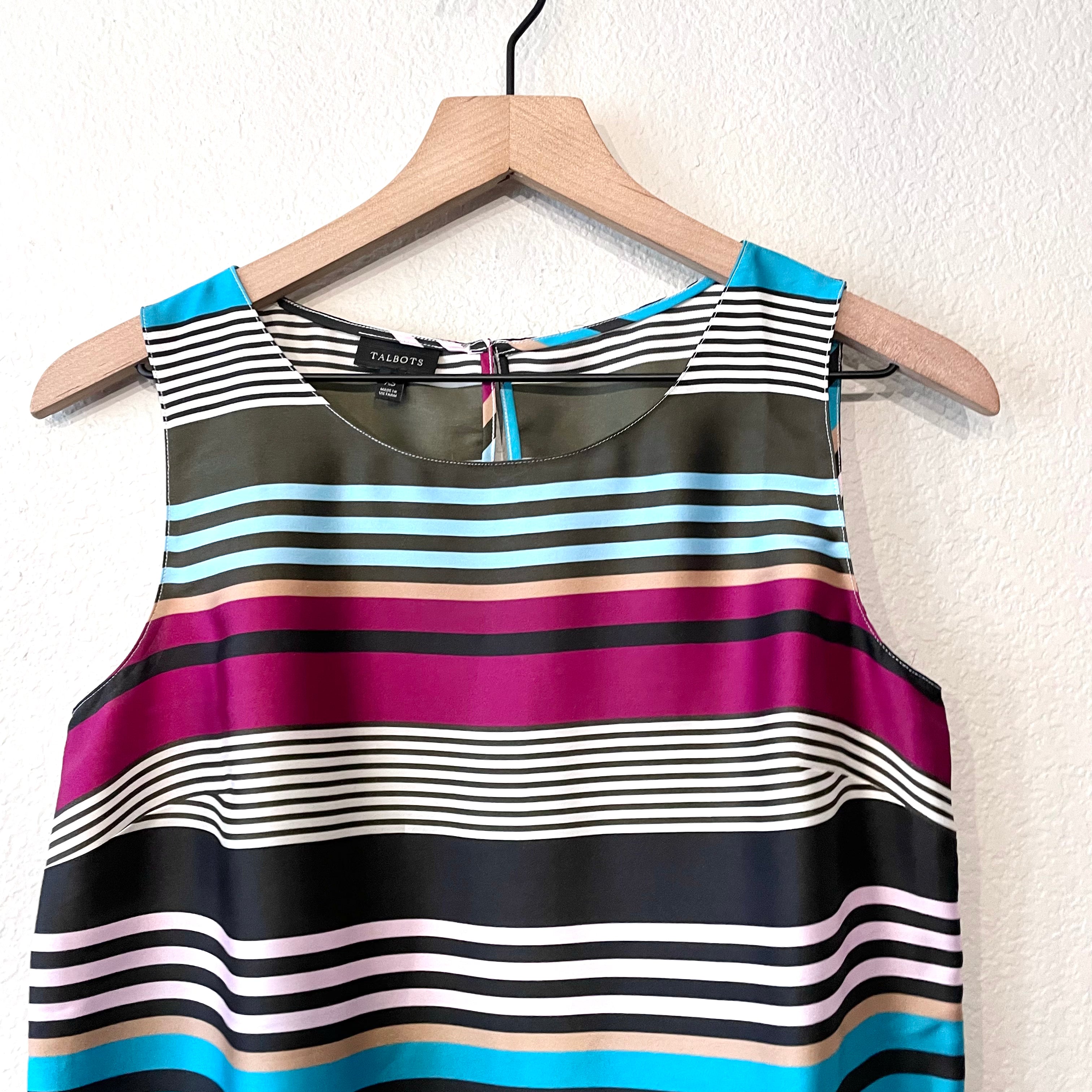 Striped Sleeveless Top