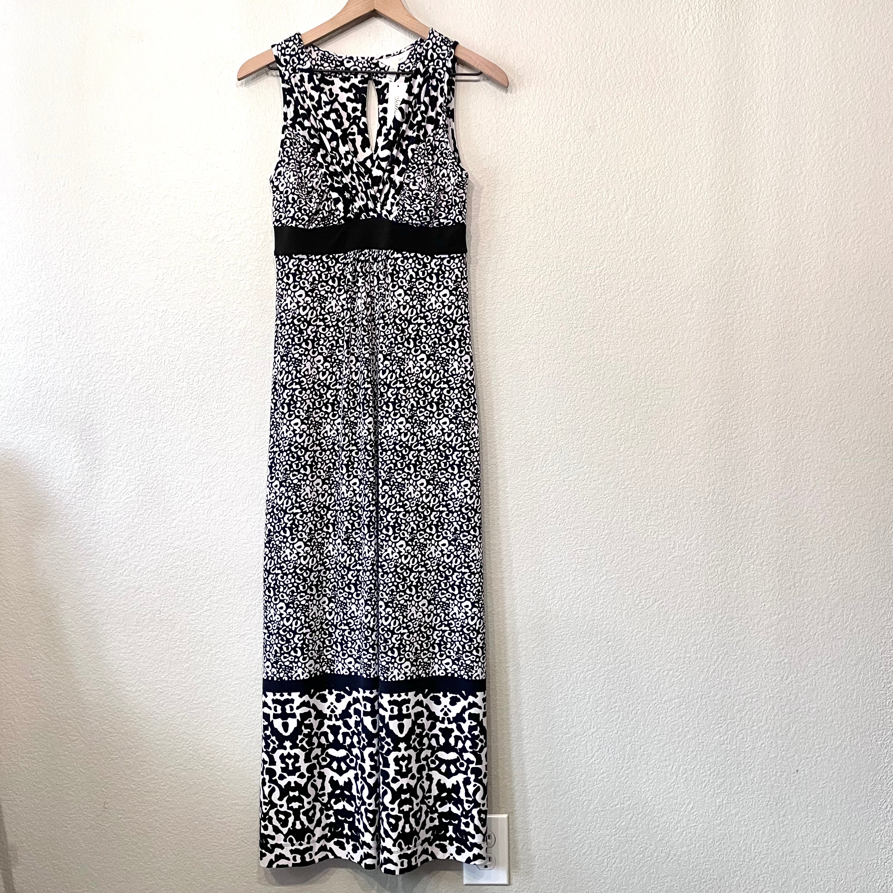 Pebble Print Maxi Dress