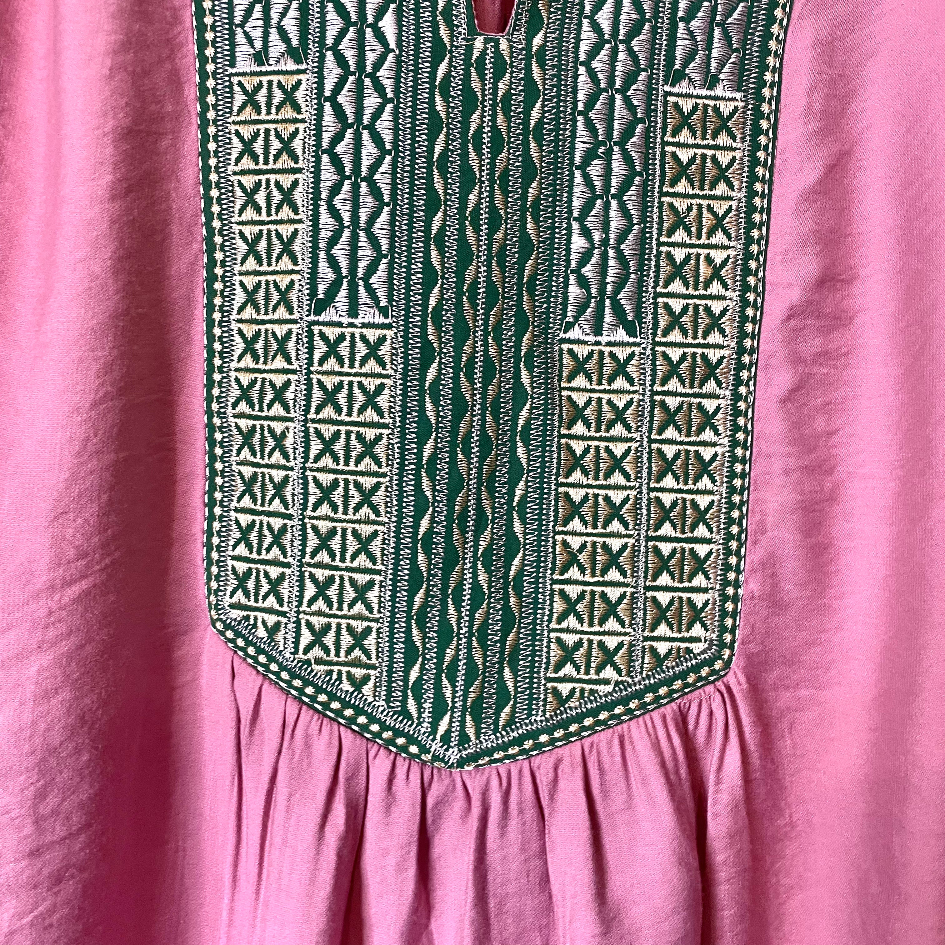 Embroidered Bib Top