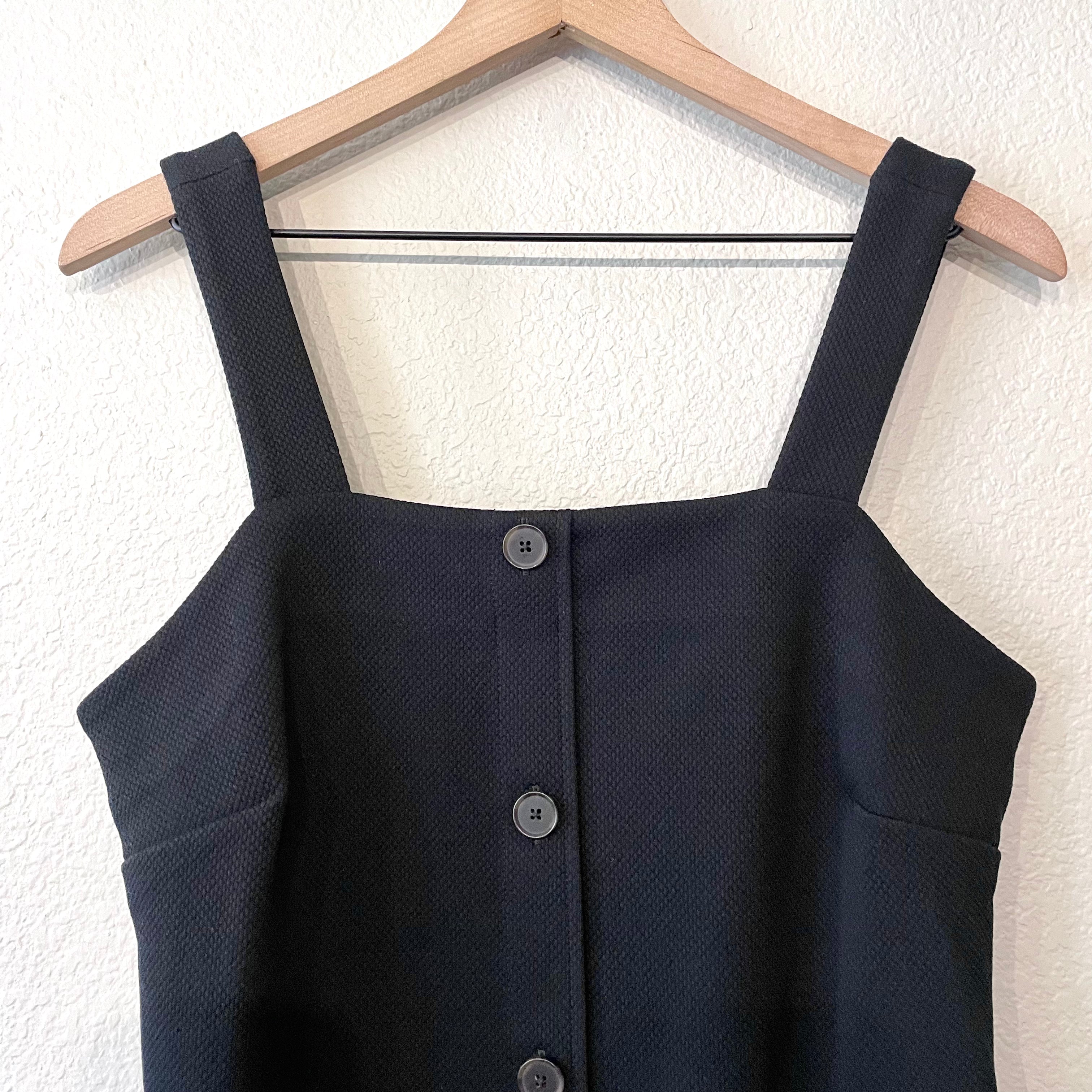 Button Front Tank Top