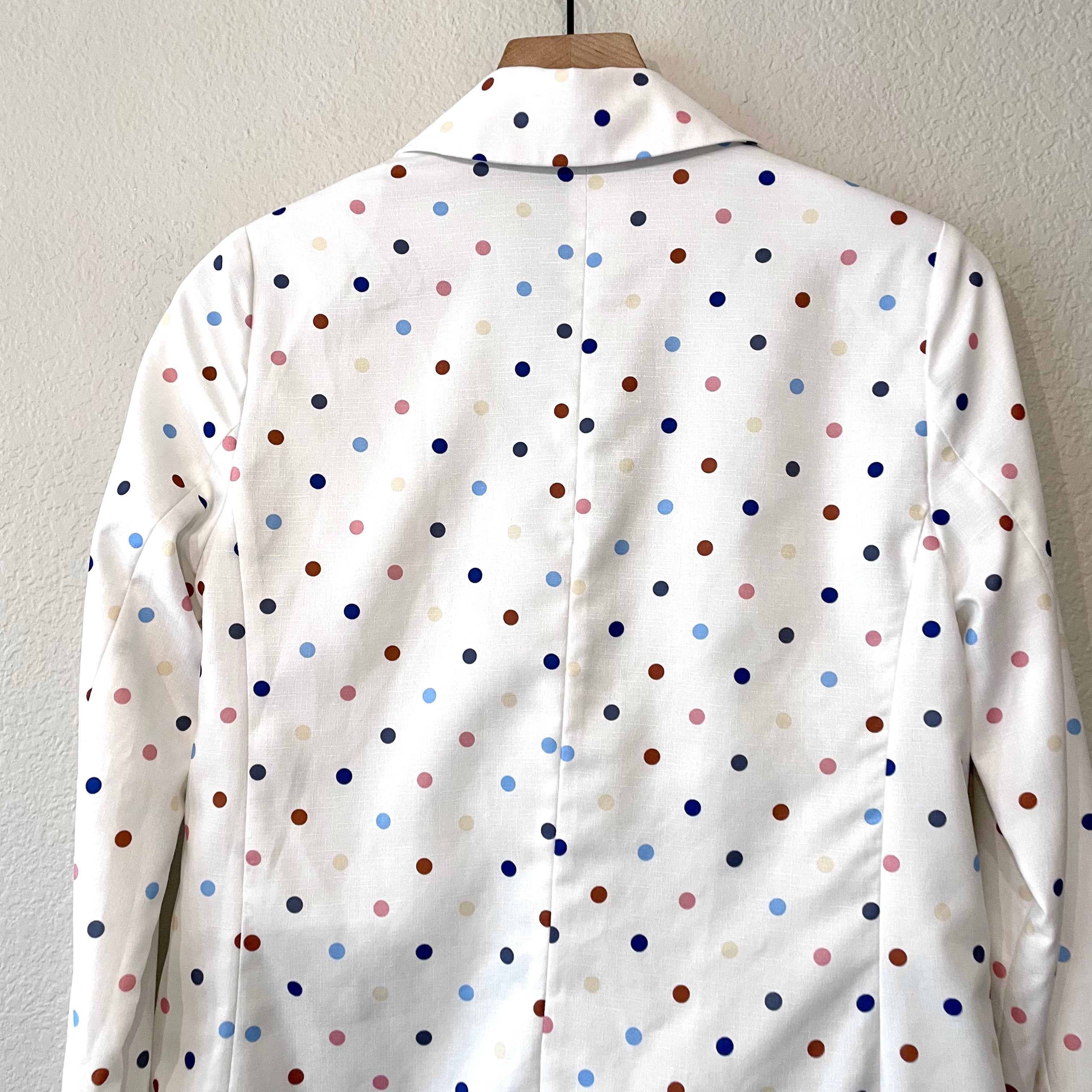 Polka Dot Blazer