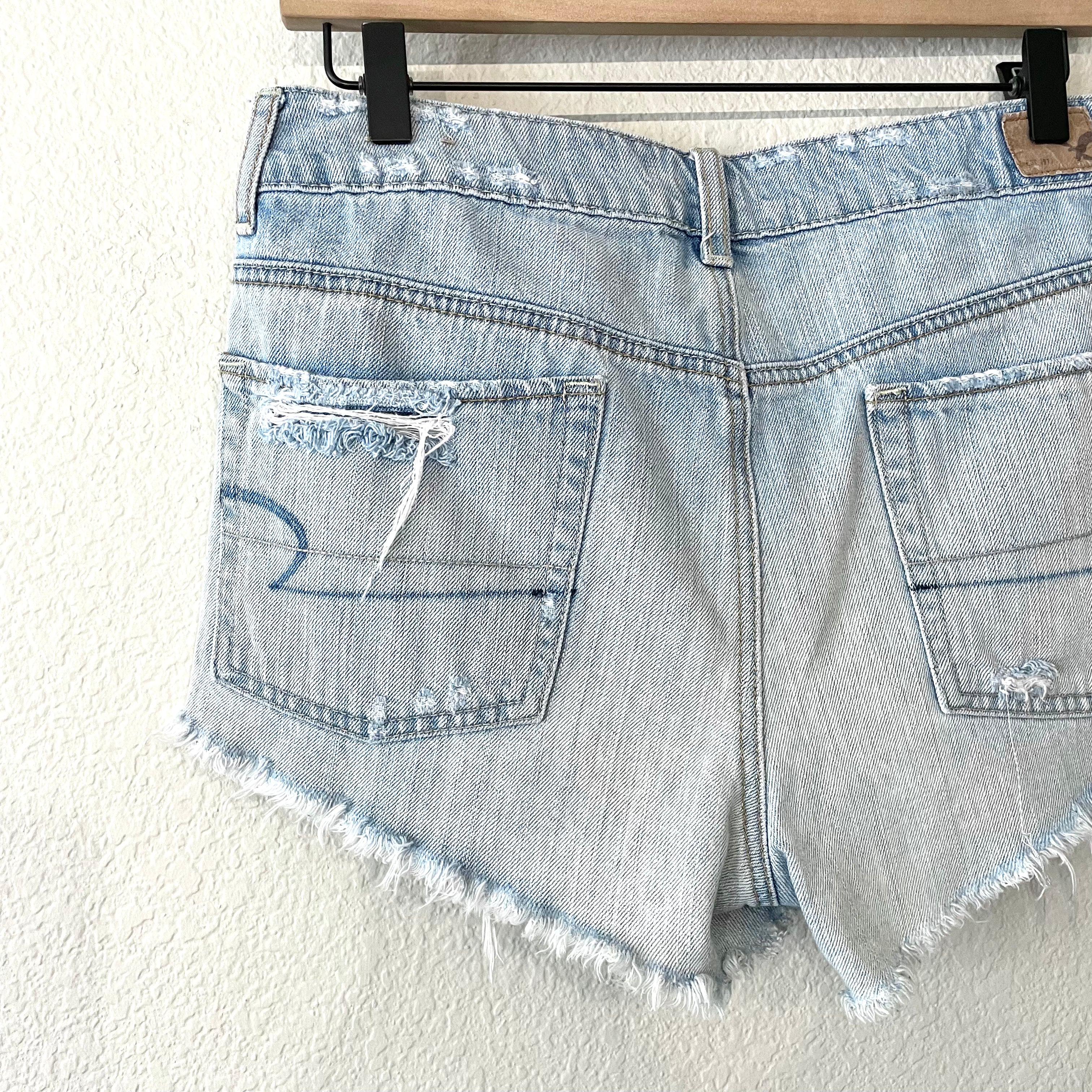 Distressed Cut Off Shorts