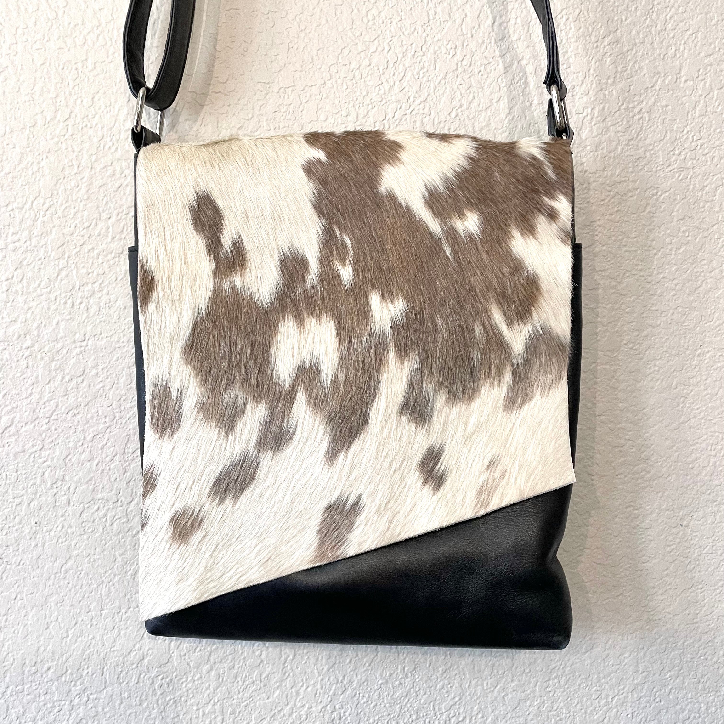 Calf Hair Flap Crossbody