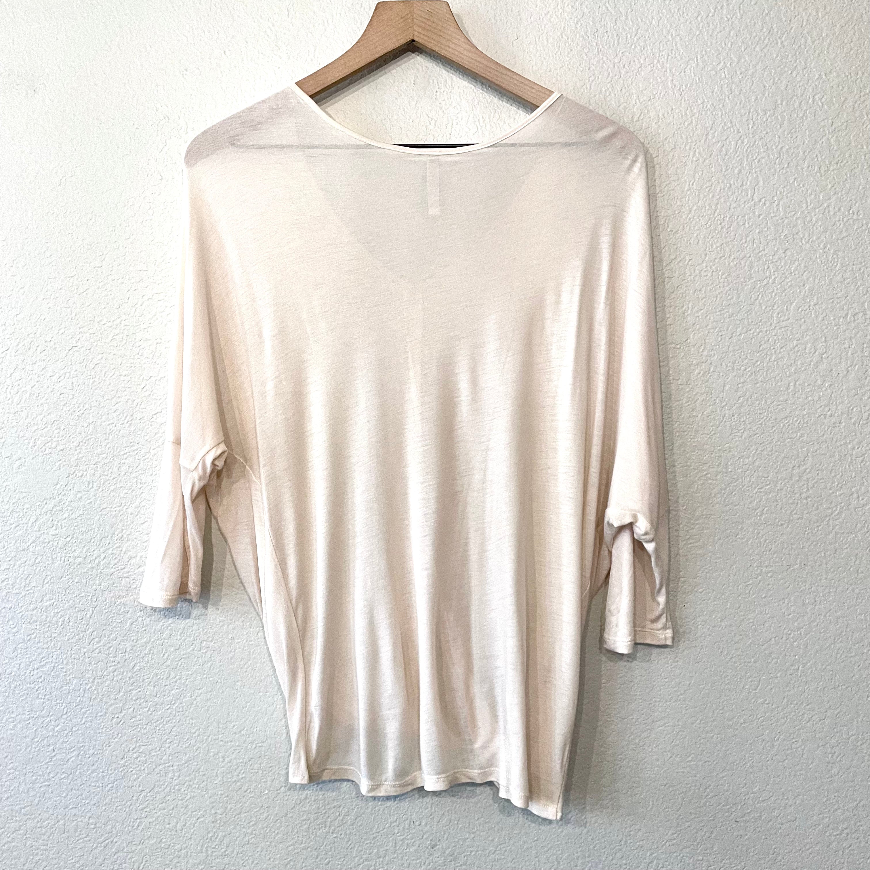 Dolman Sheer Twist Top