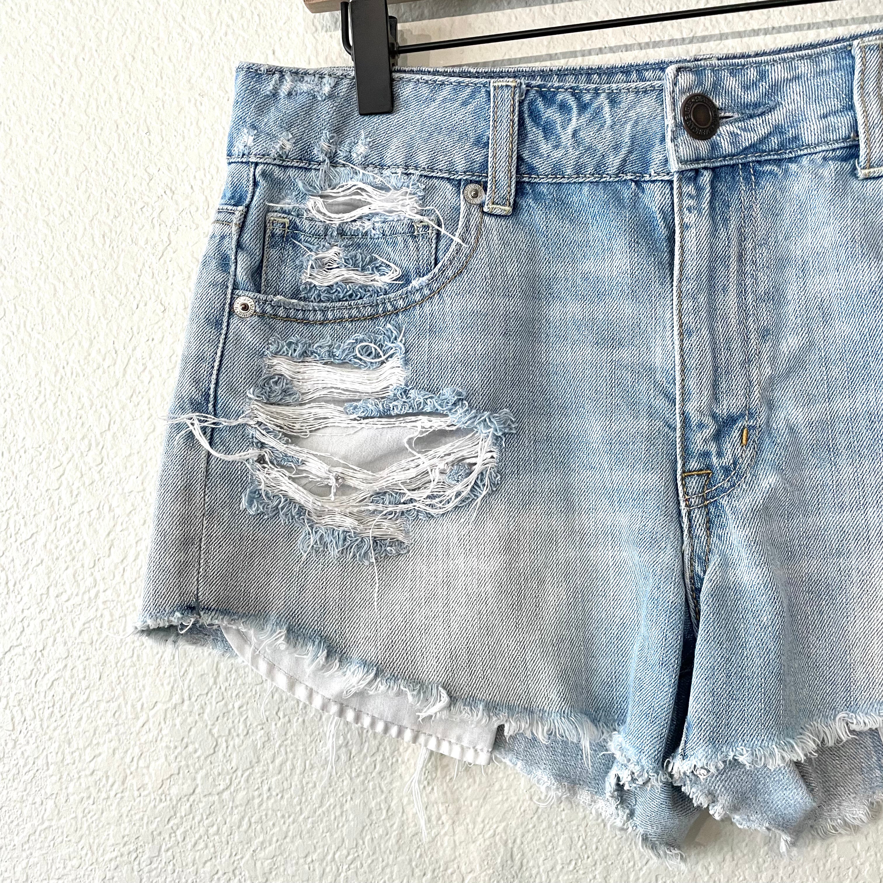 Distressed Cut Off Shorts