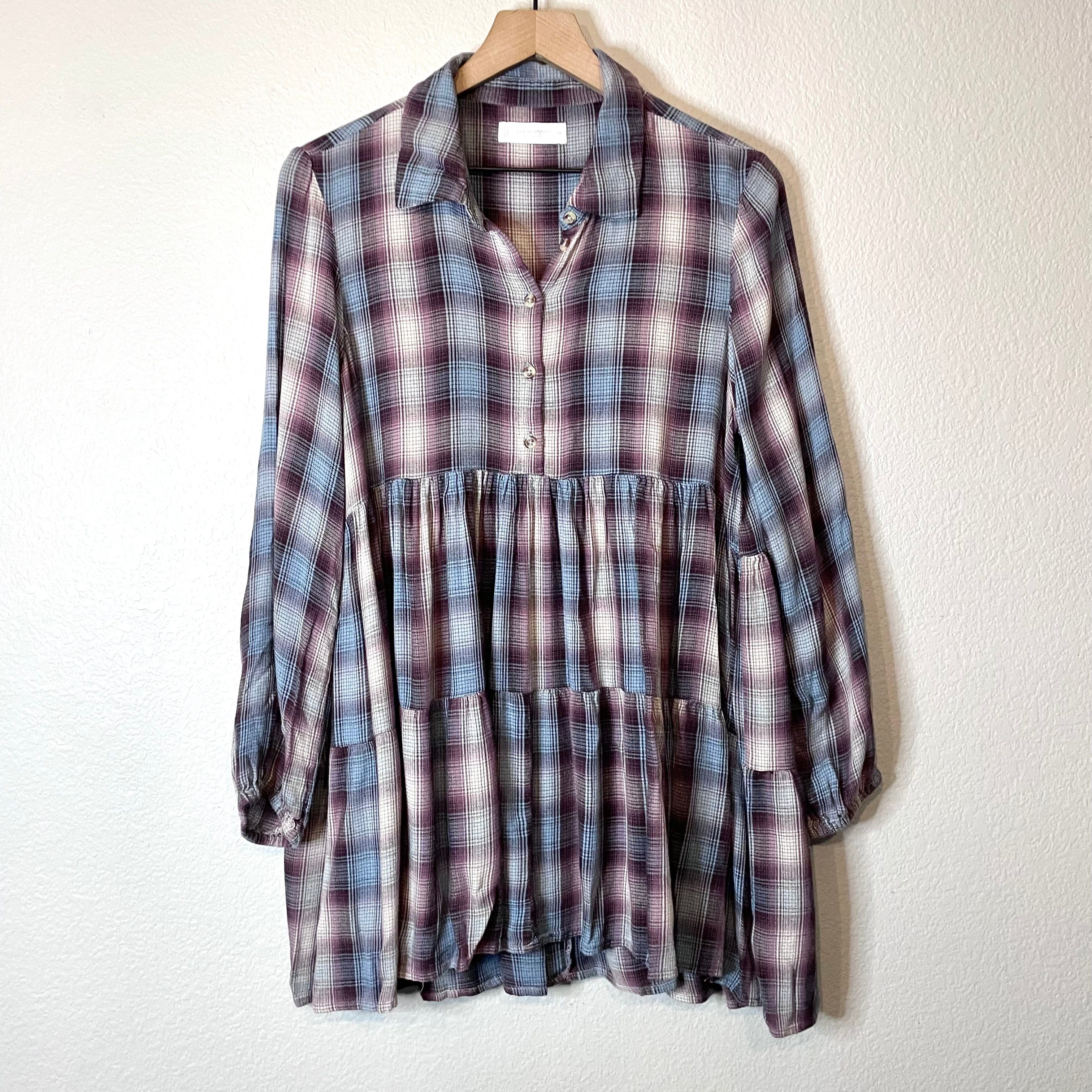 Plaid Flannel Tunic