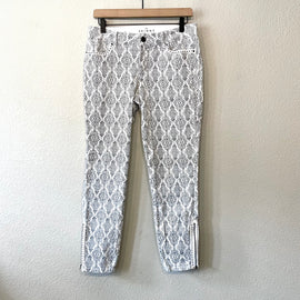 Patterned Skinny Jeans