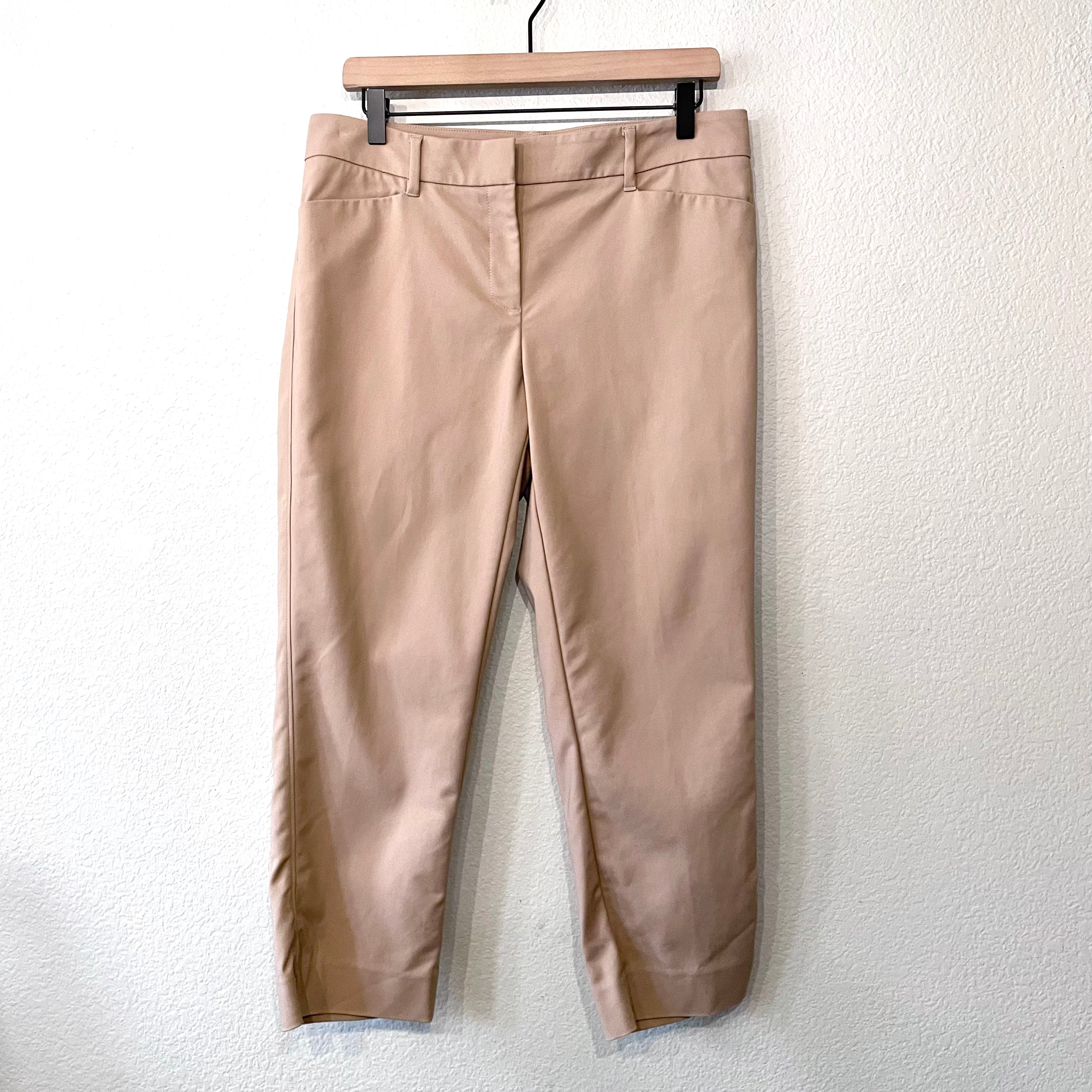 Crop Straight Dress Pants