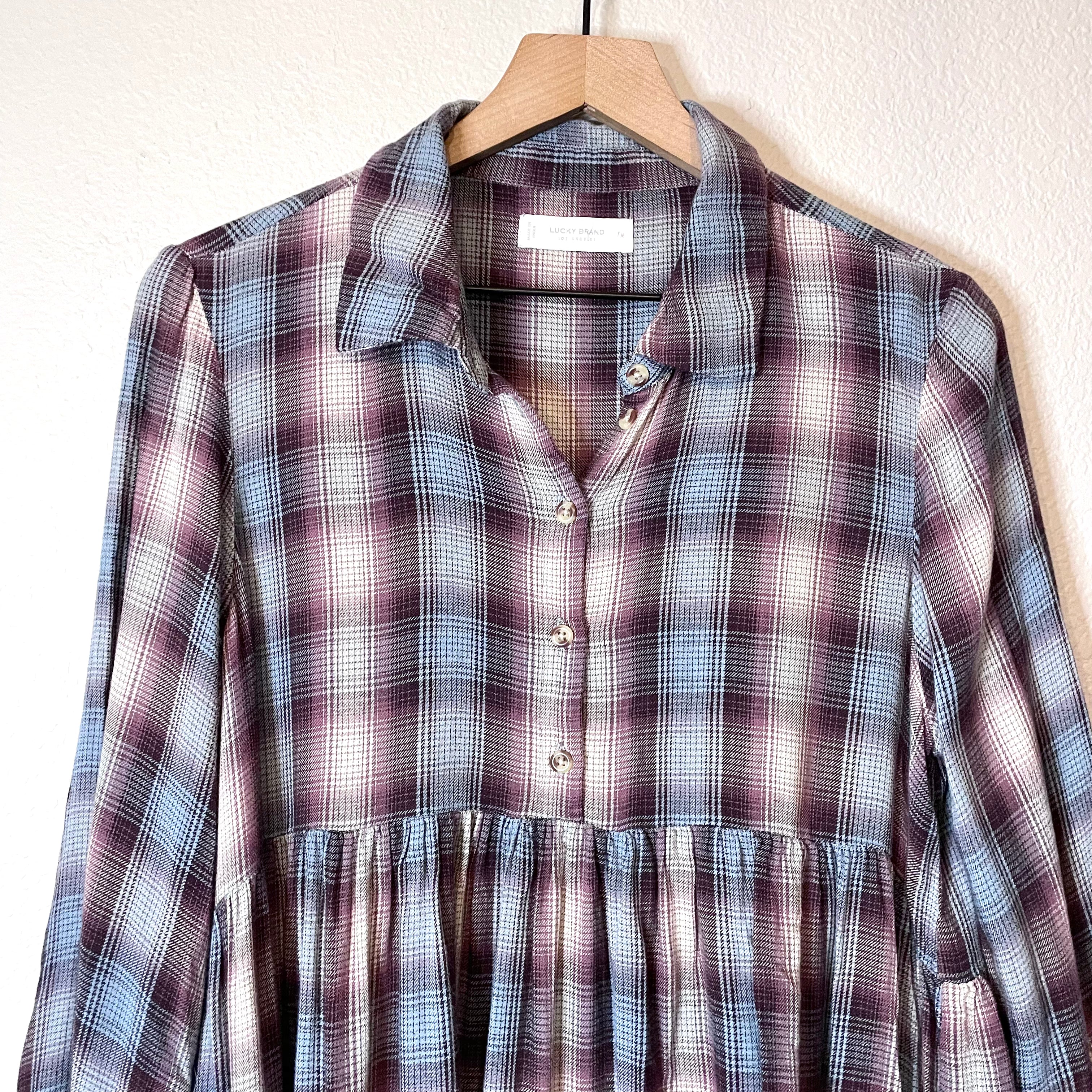 Plaid Flannel Tunic