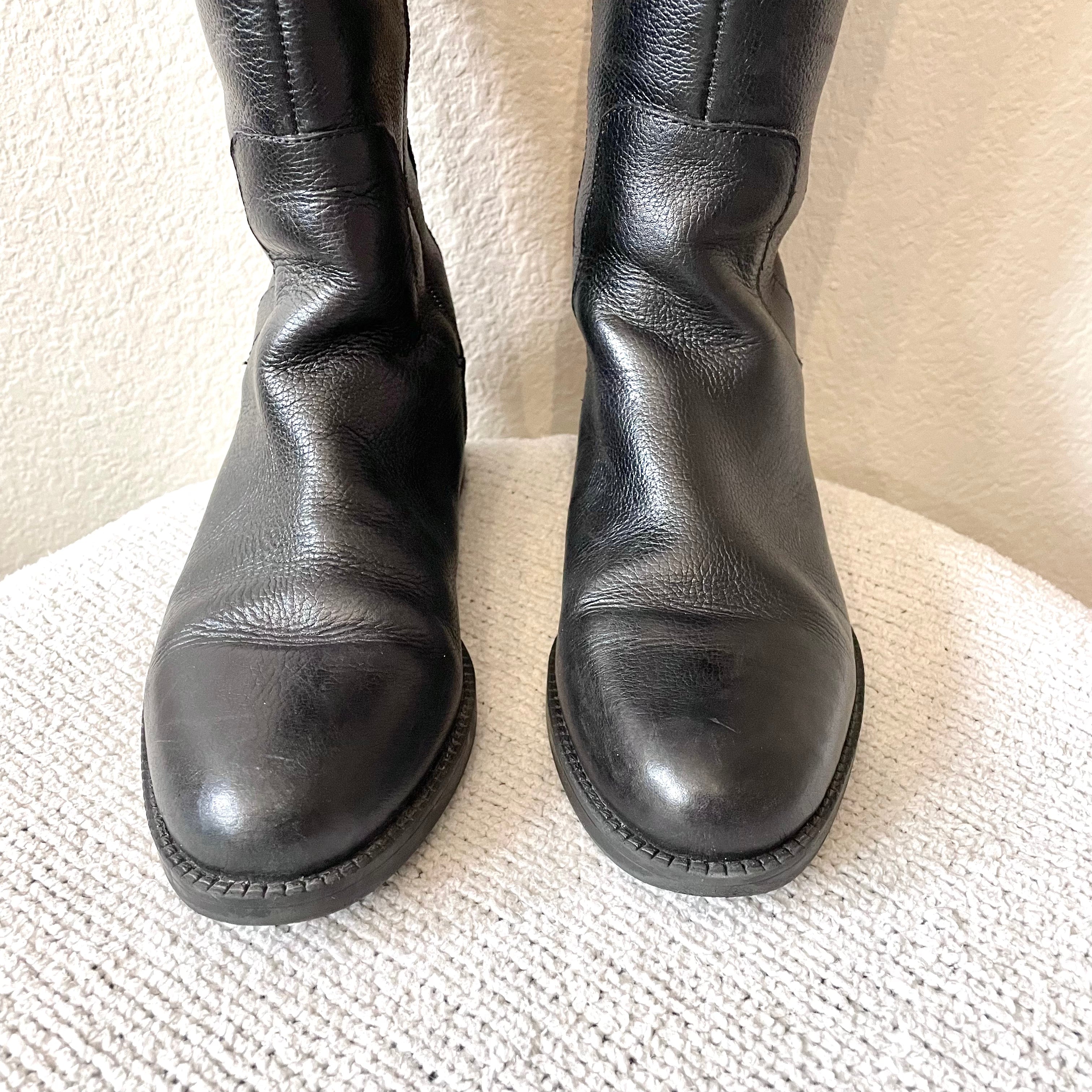 Leather Riding Boots