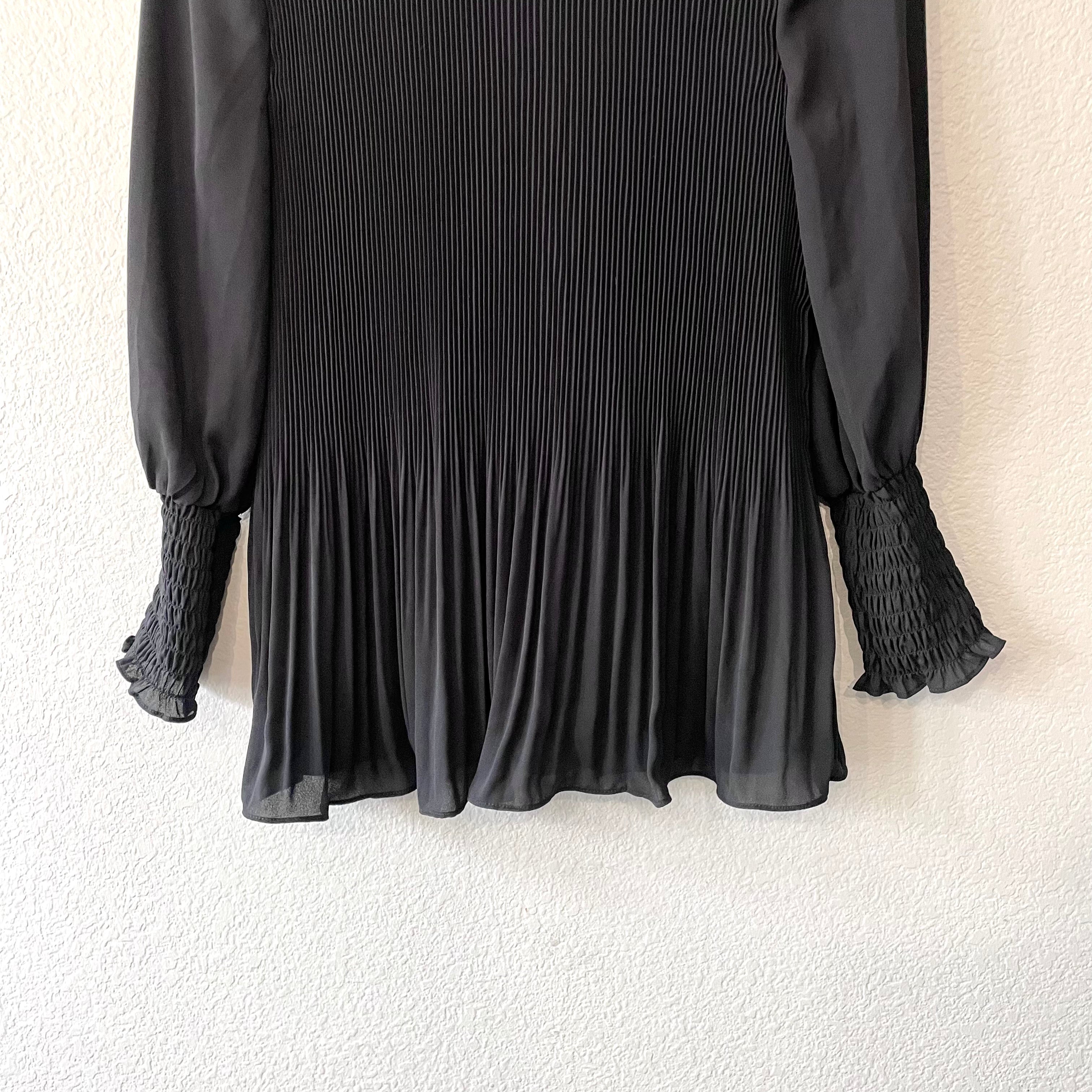 Accordion Pleated Blouse