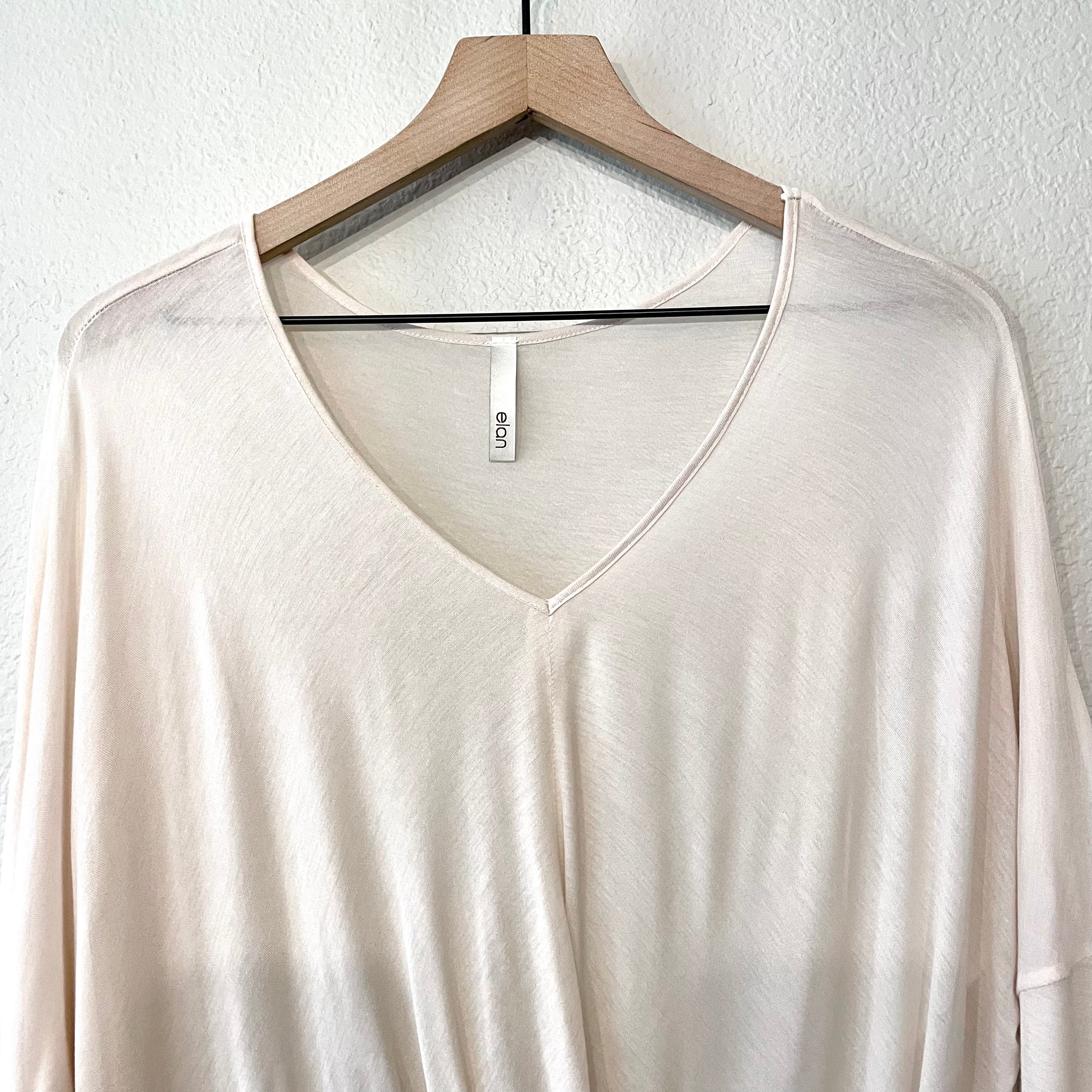 Dolman Sheer Twist Top