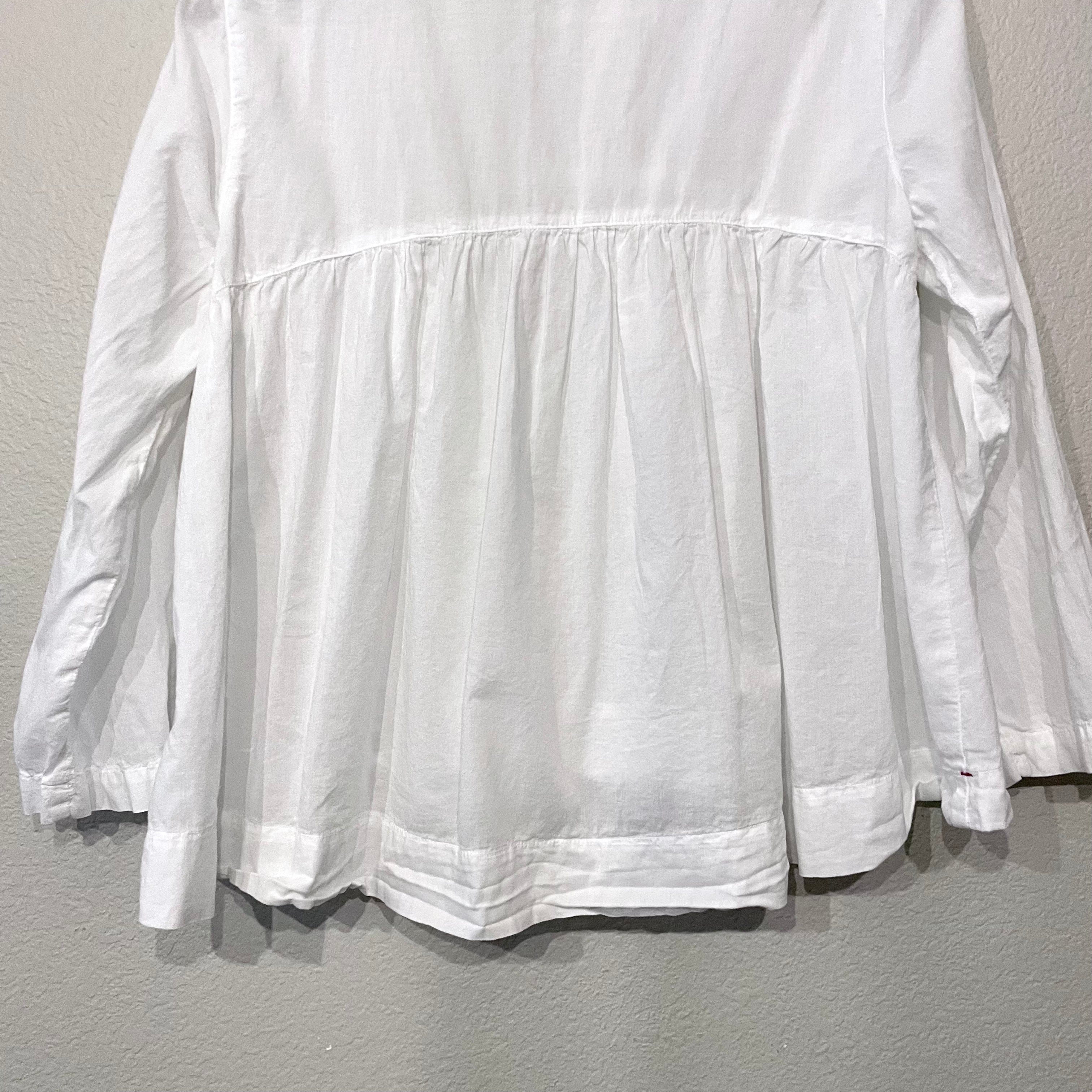 Oversized Cotton Blouse