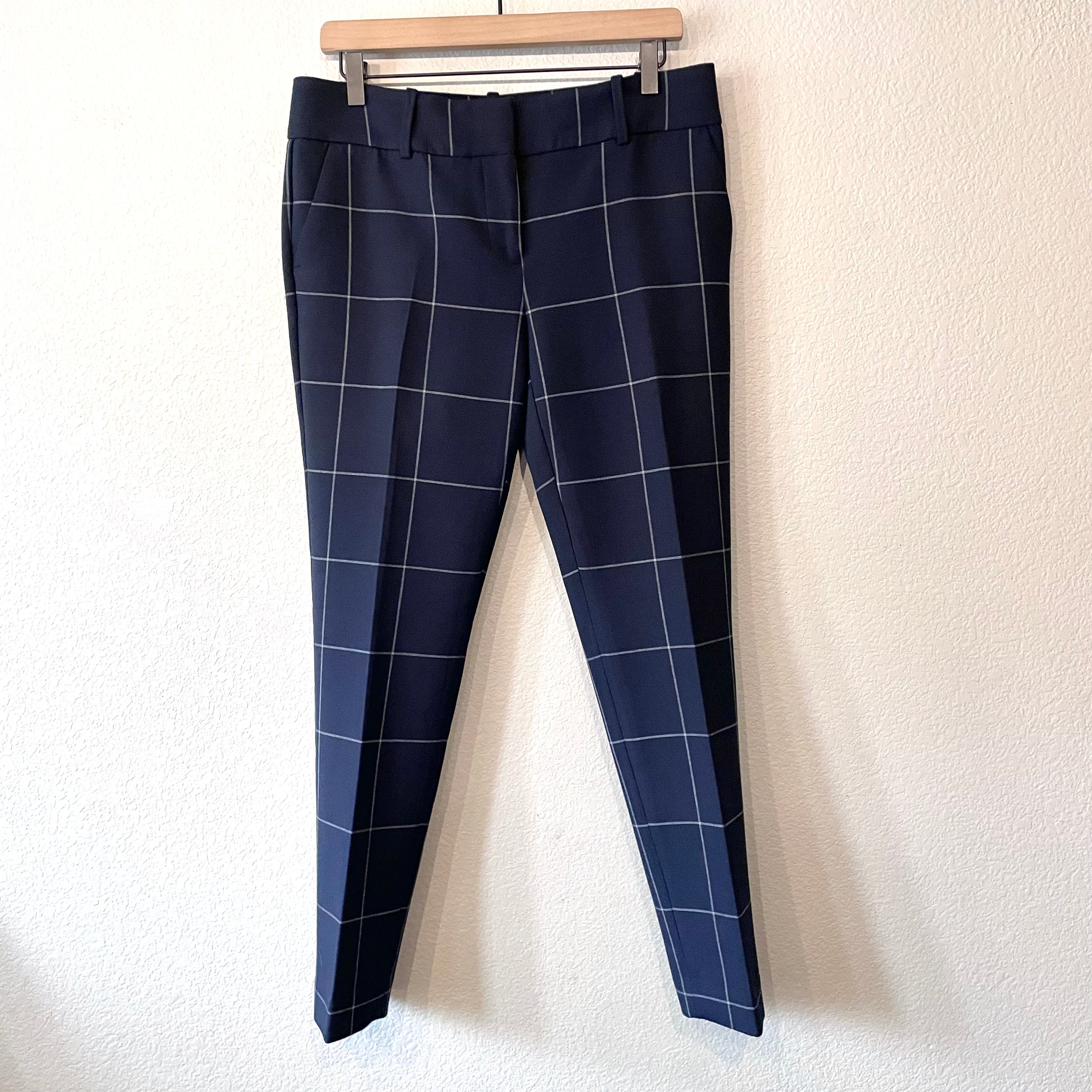 Windowpane Dress Pants