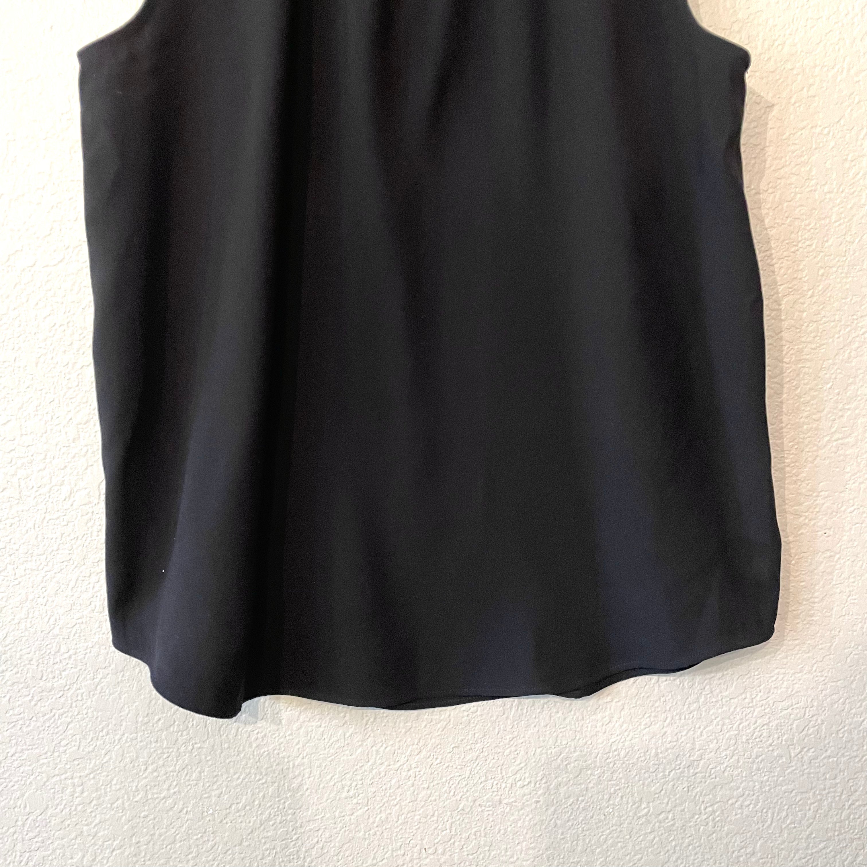 Mock Neck Sleeveless Top