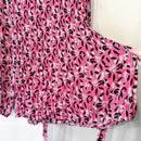 Floral Accordion Pleated Blouse-6