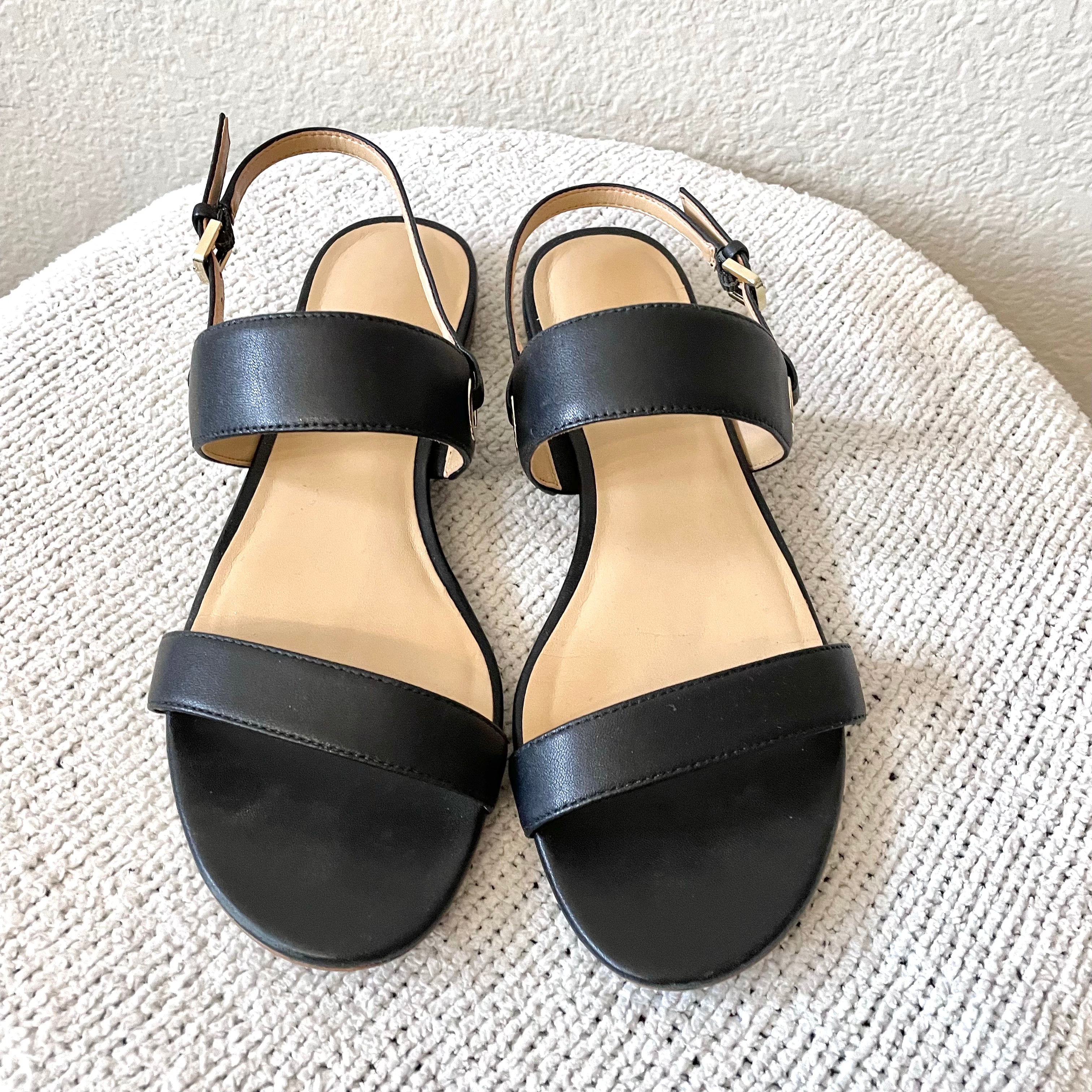 Open Toe Keyhole Sandals