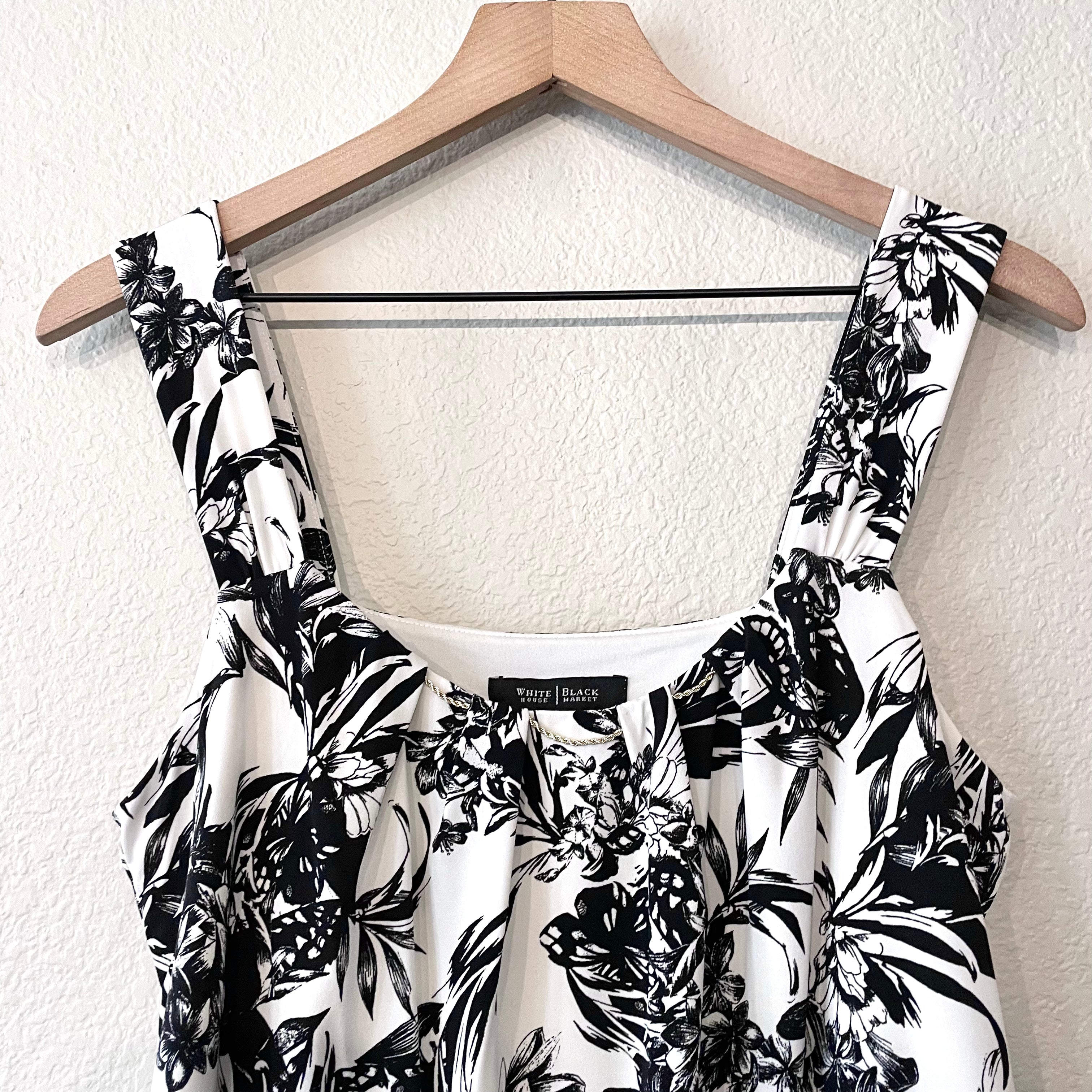 Floral Chain Neck Top