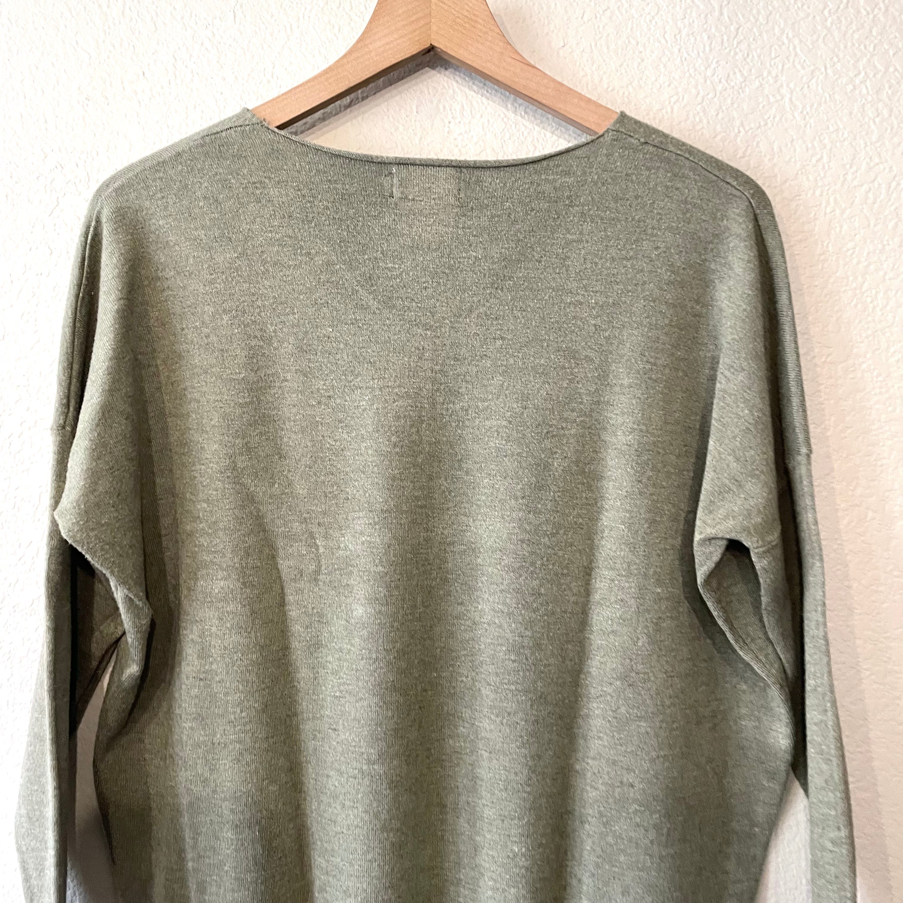 V-Neck Dolman Sweater