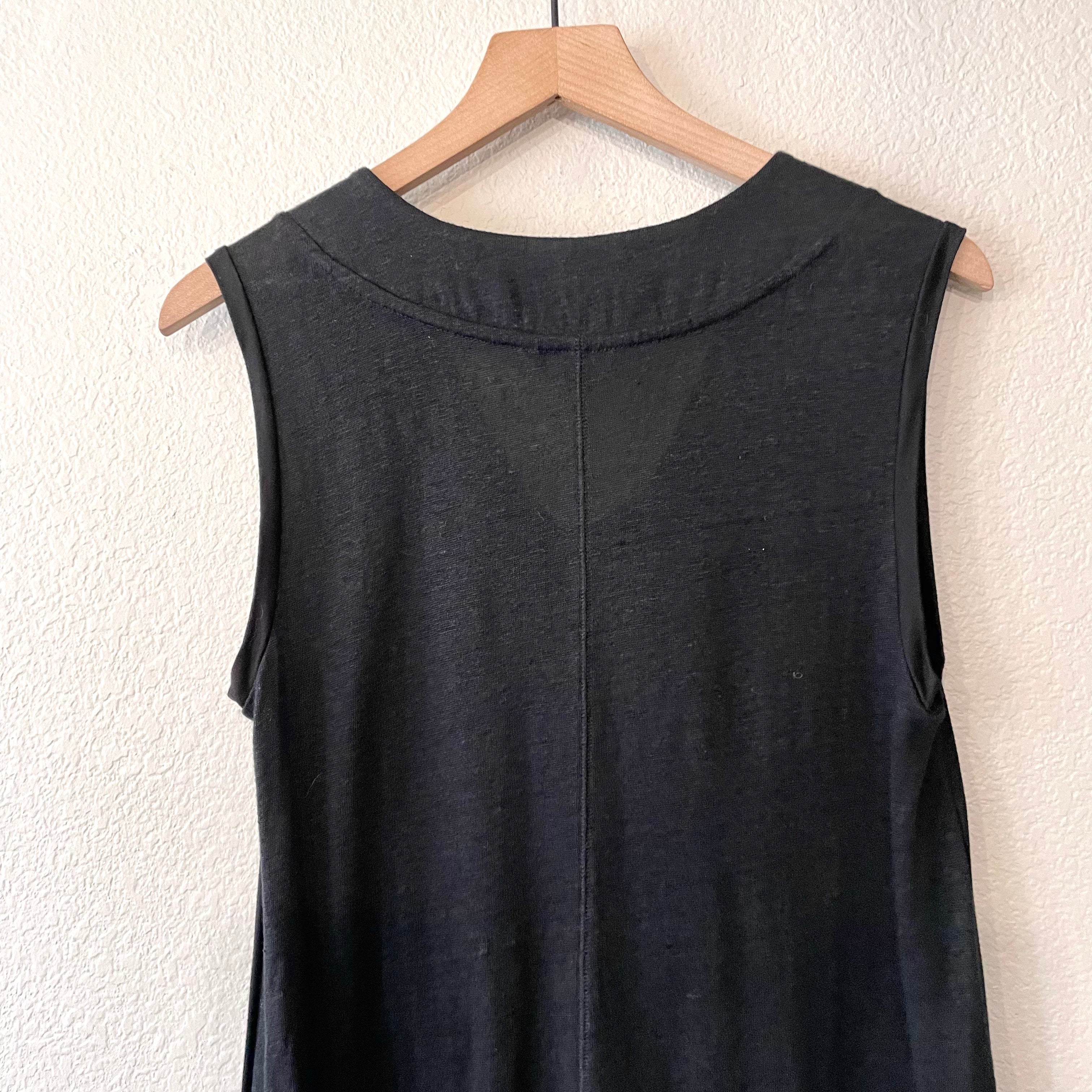 Draped Crossover Front Top