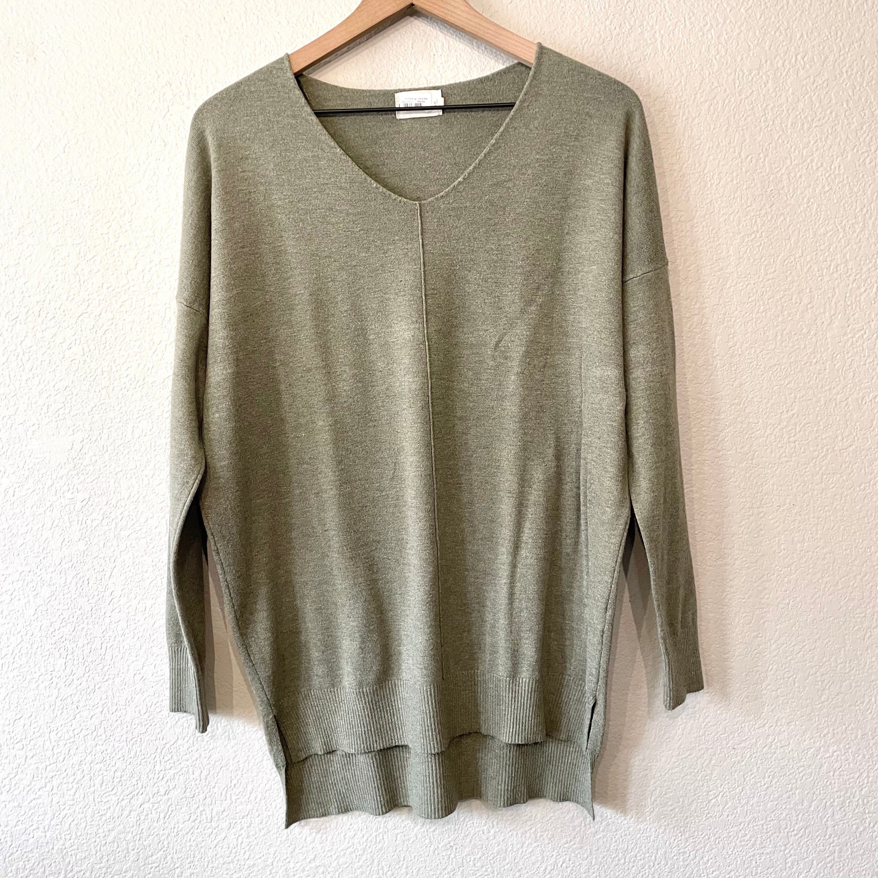 V-Neck Dolman Sweater