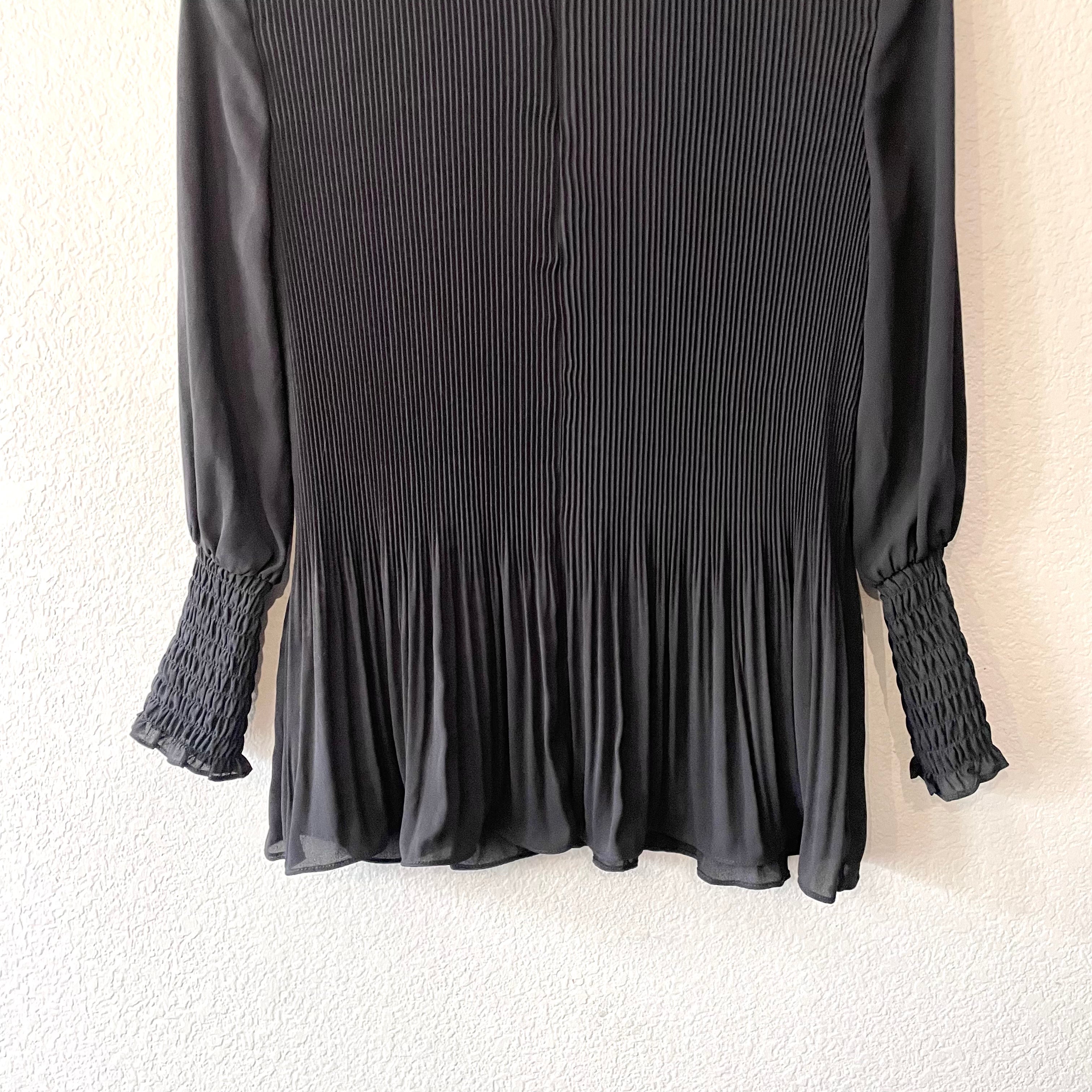 Accordion Pleated Blouse