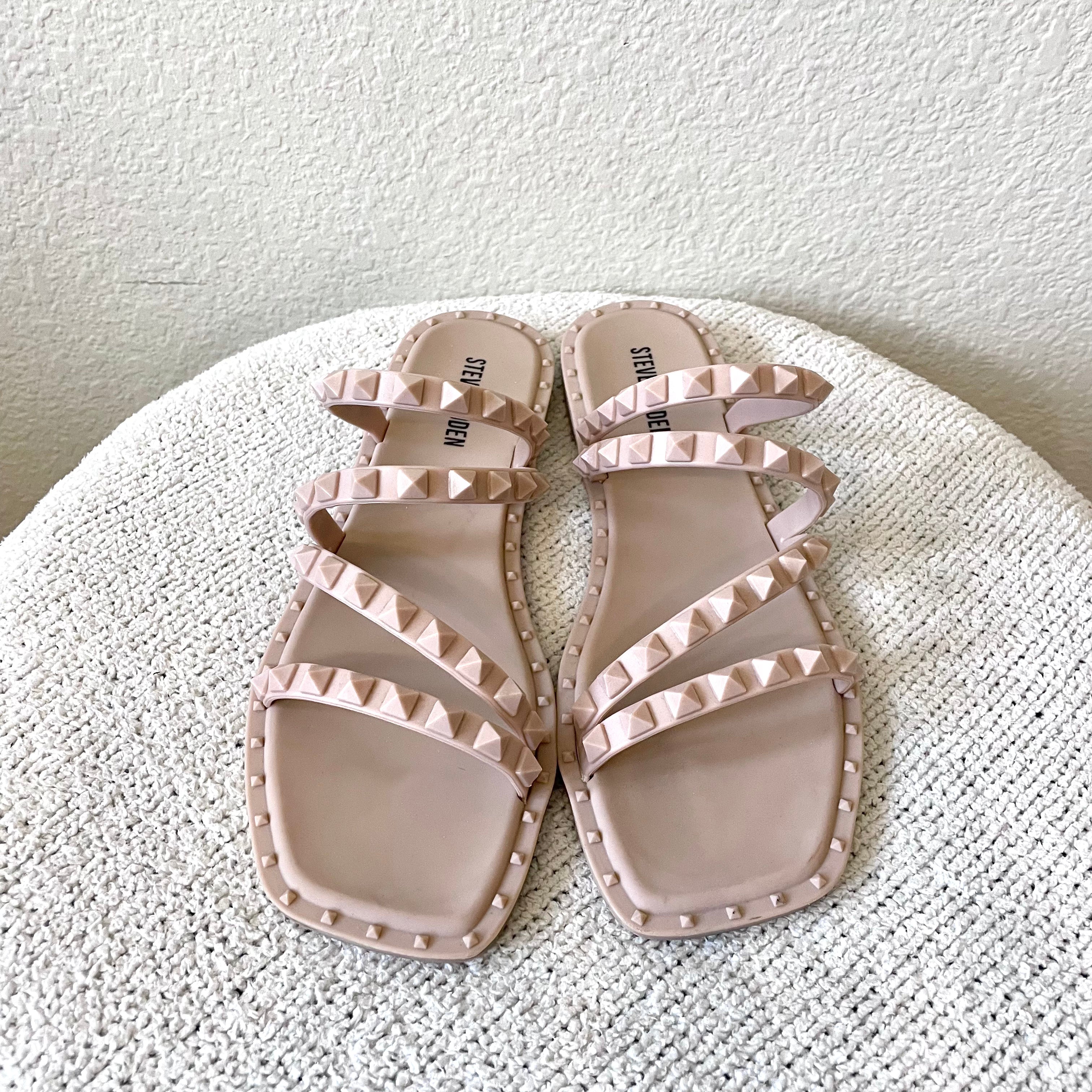 Studded Jelly Sandal