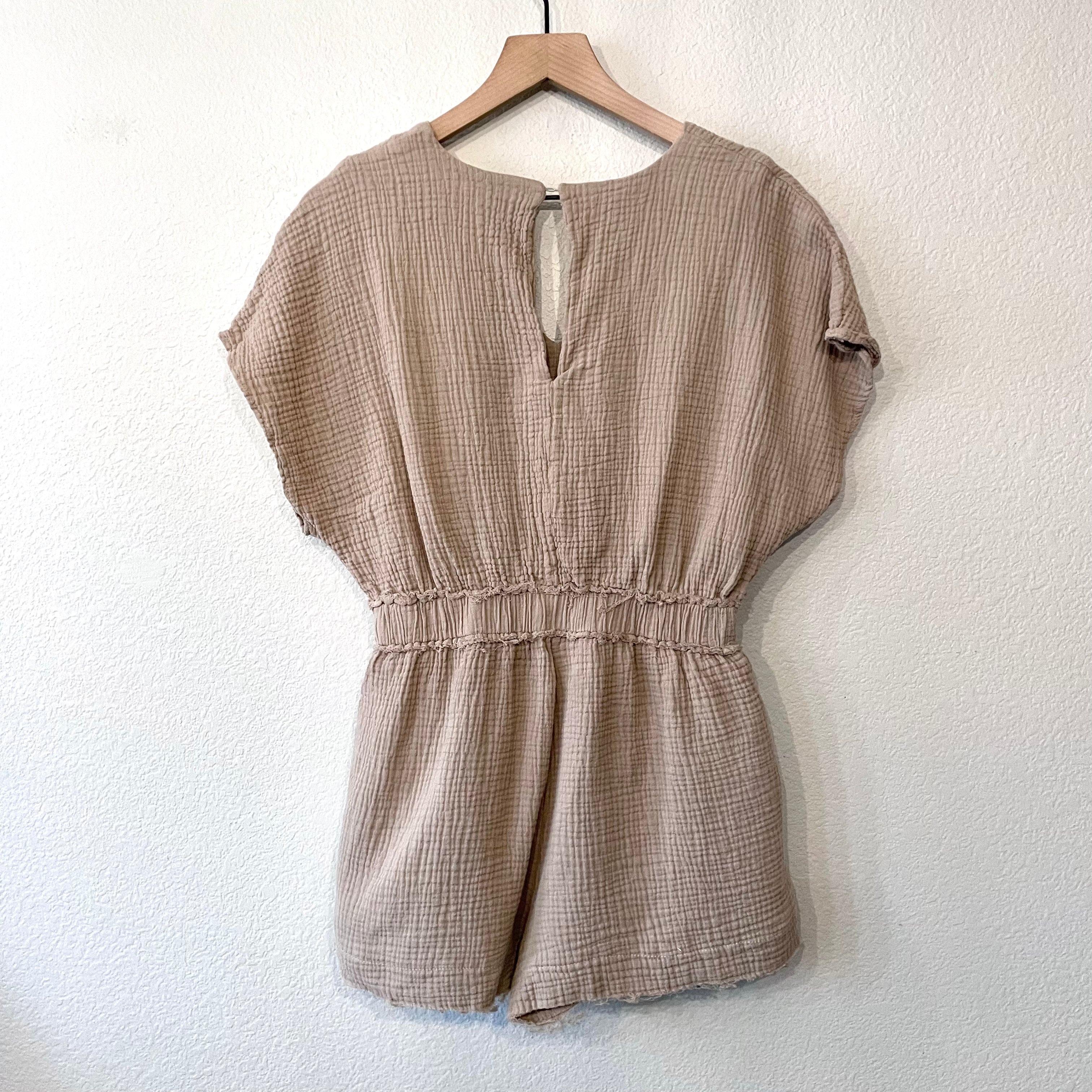 Cotton Gauze Romper