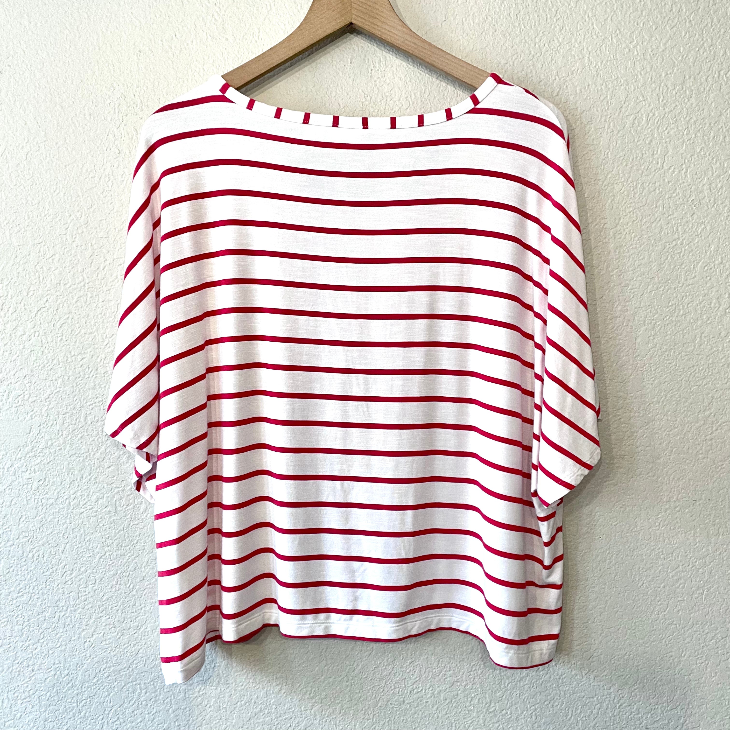 Striped Boxy Tee