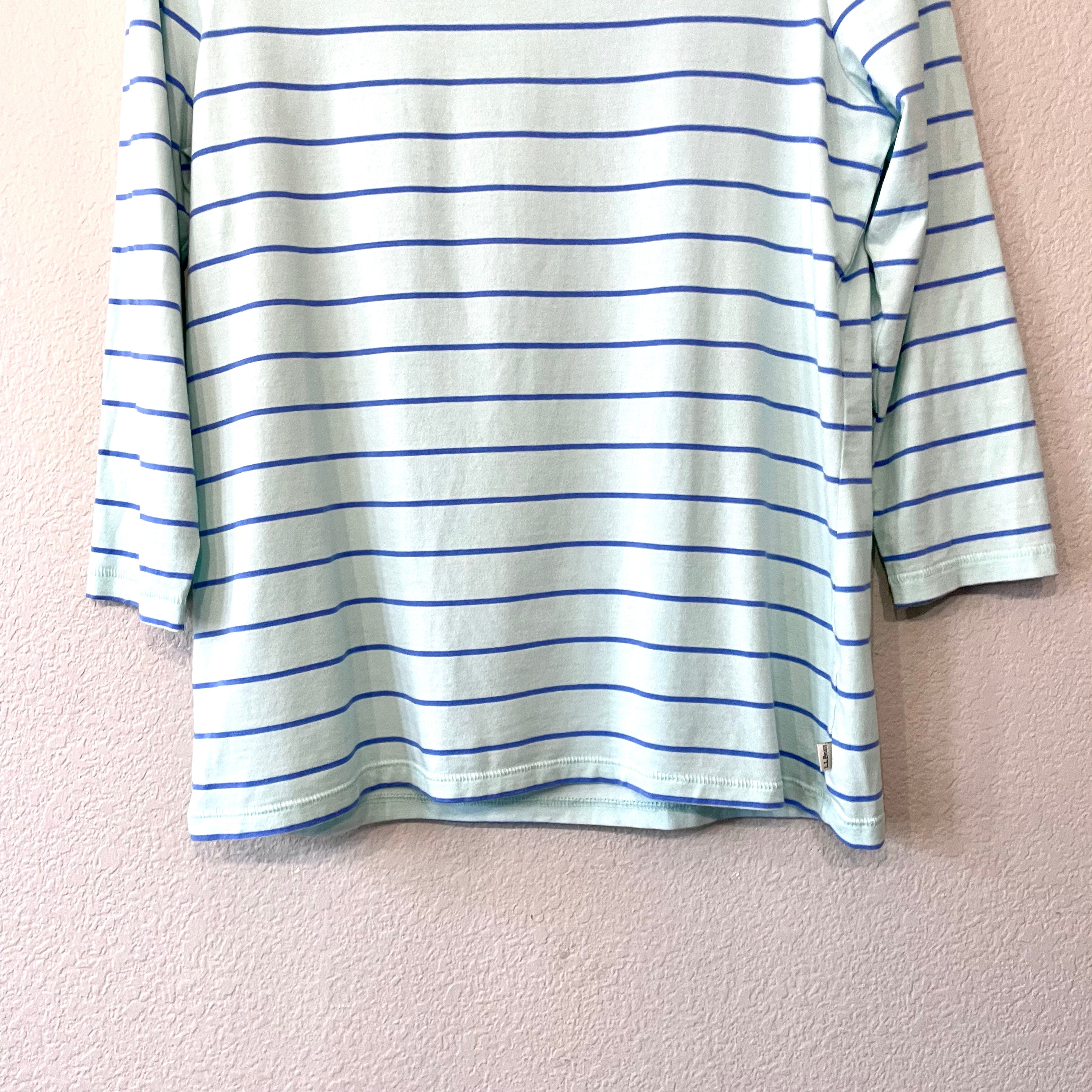 Striped Wide Neck Tee